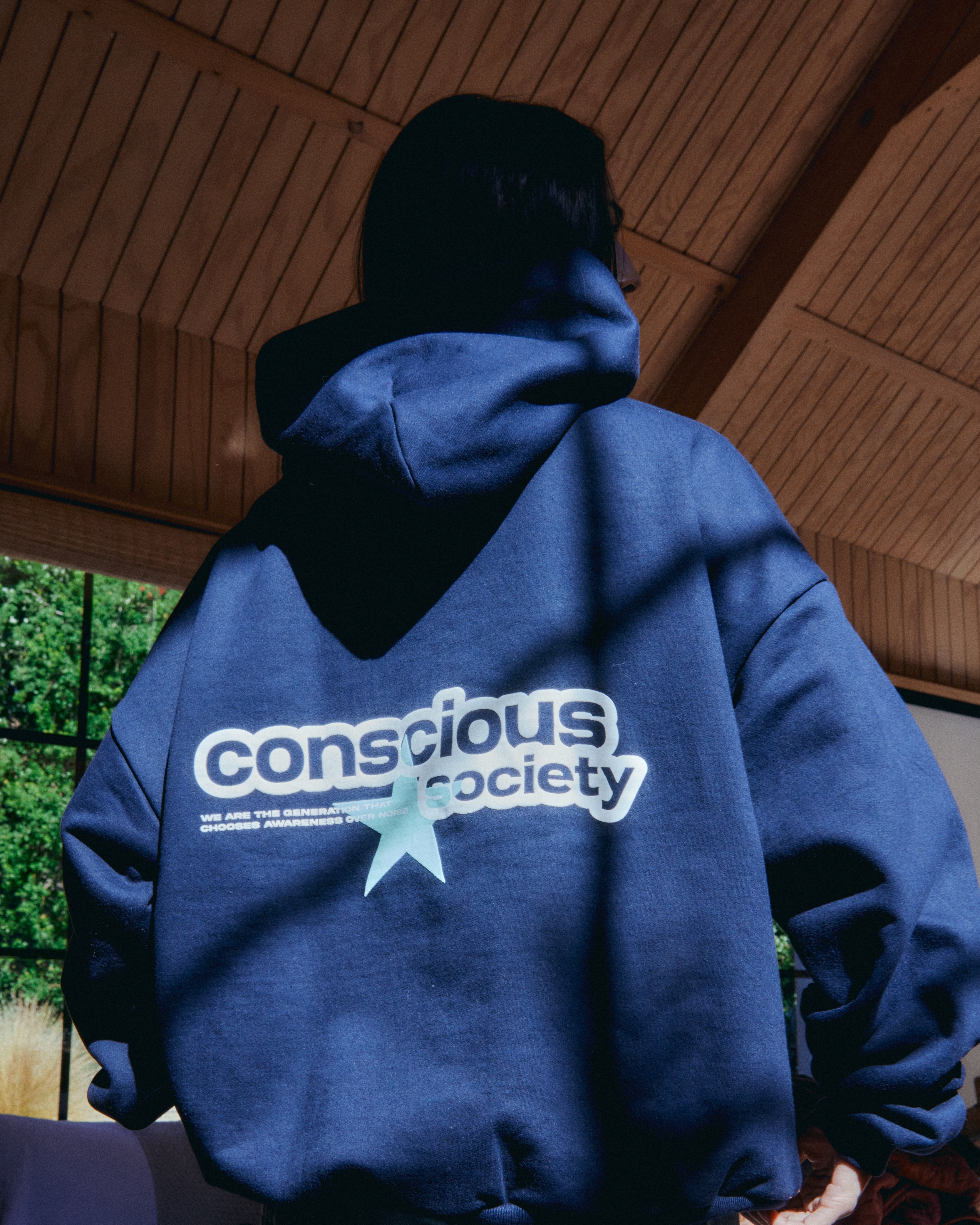 HOODIE SOCIETY DARK BLUE