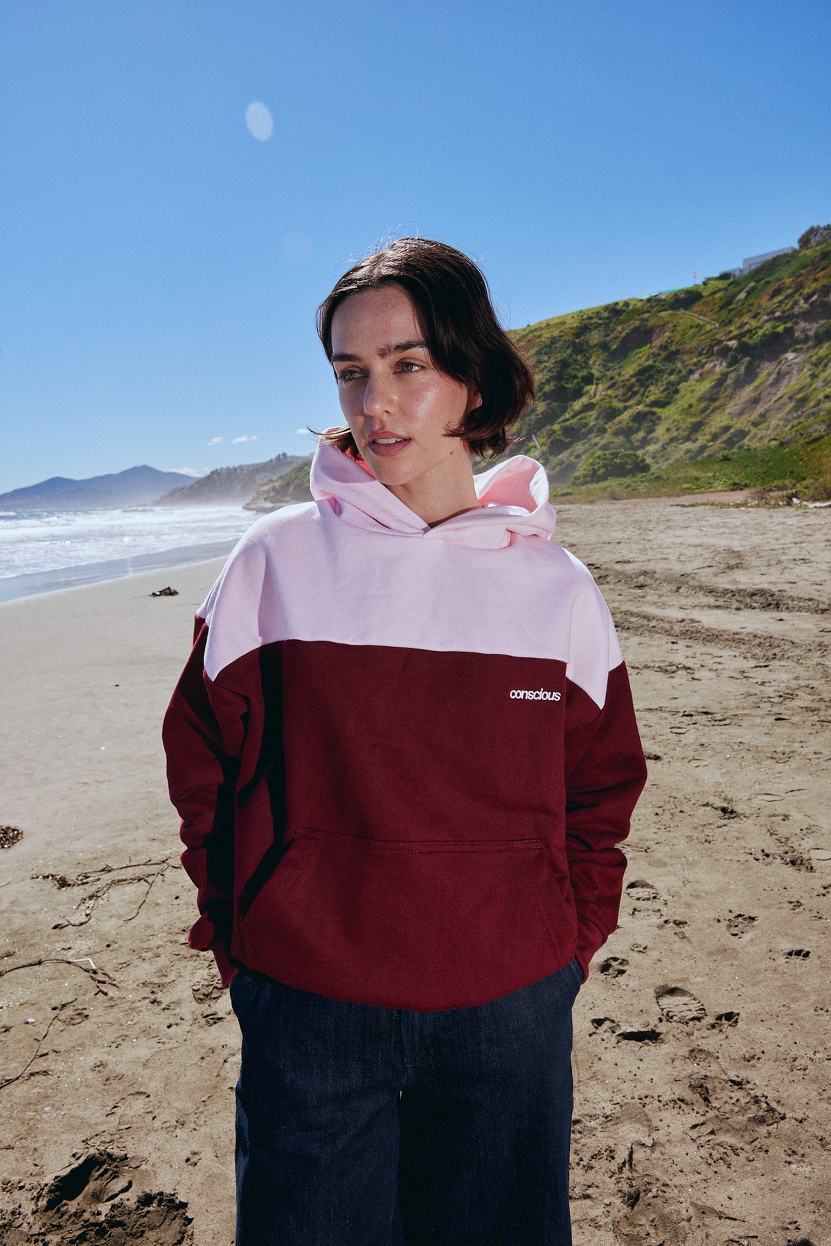 HOODIE LAYER BURGUNDY