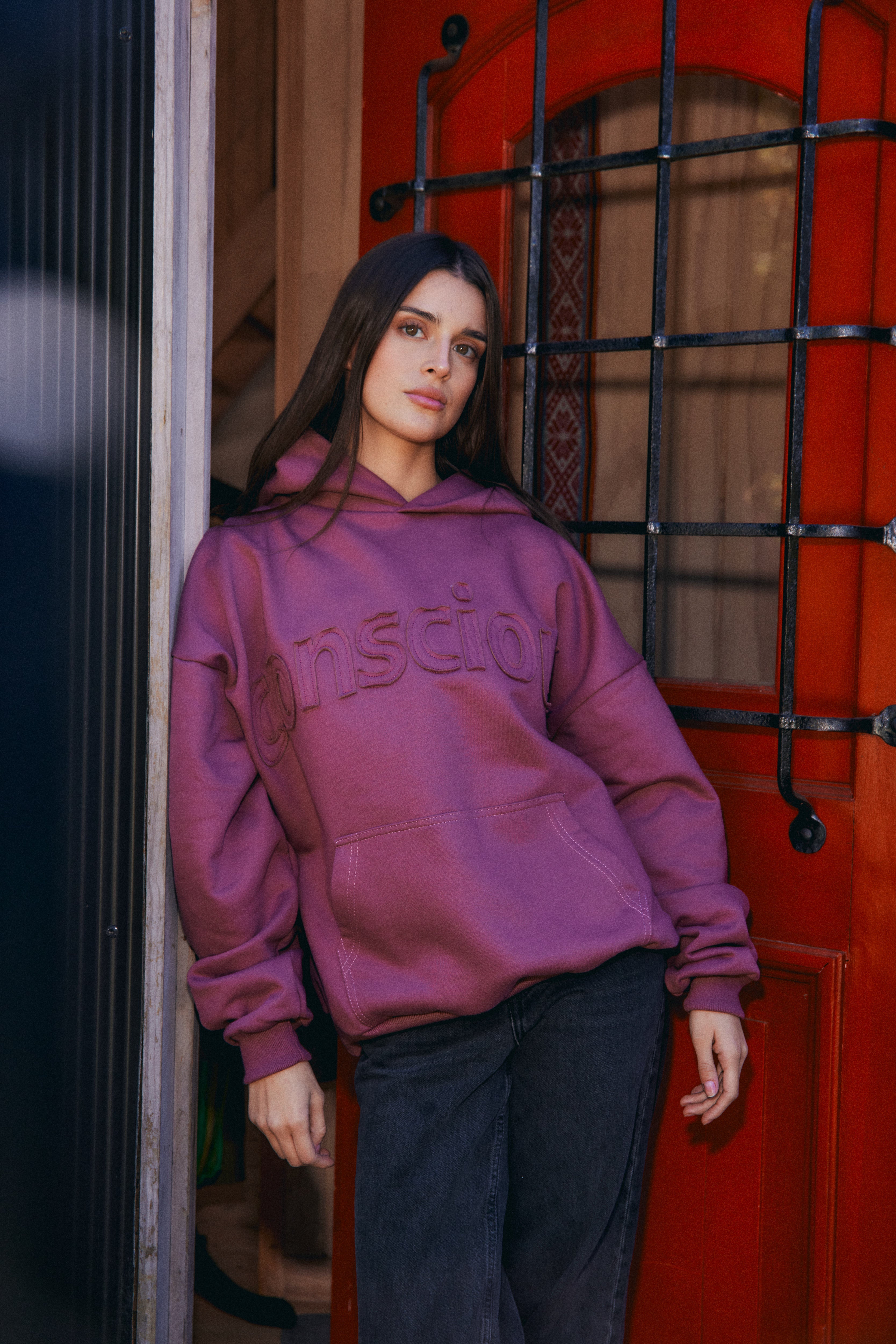 HOODIE PLUM TYPE