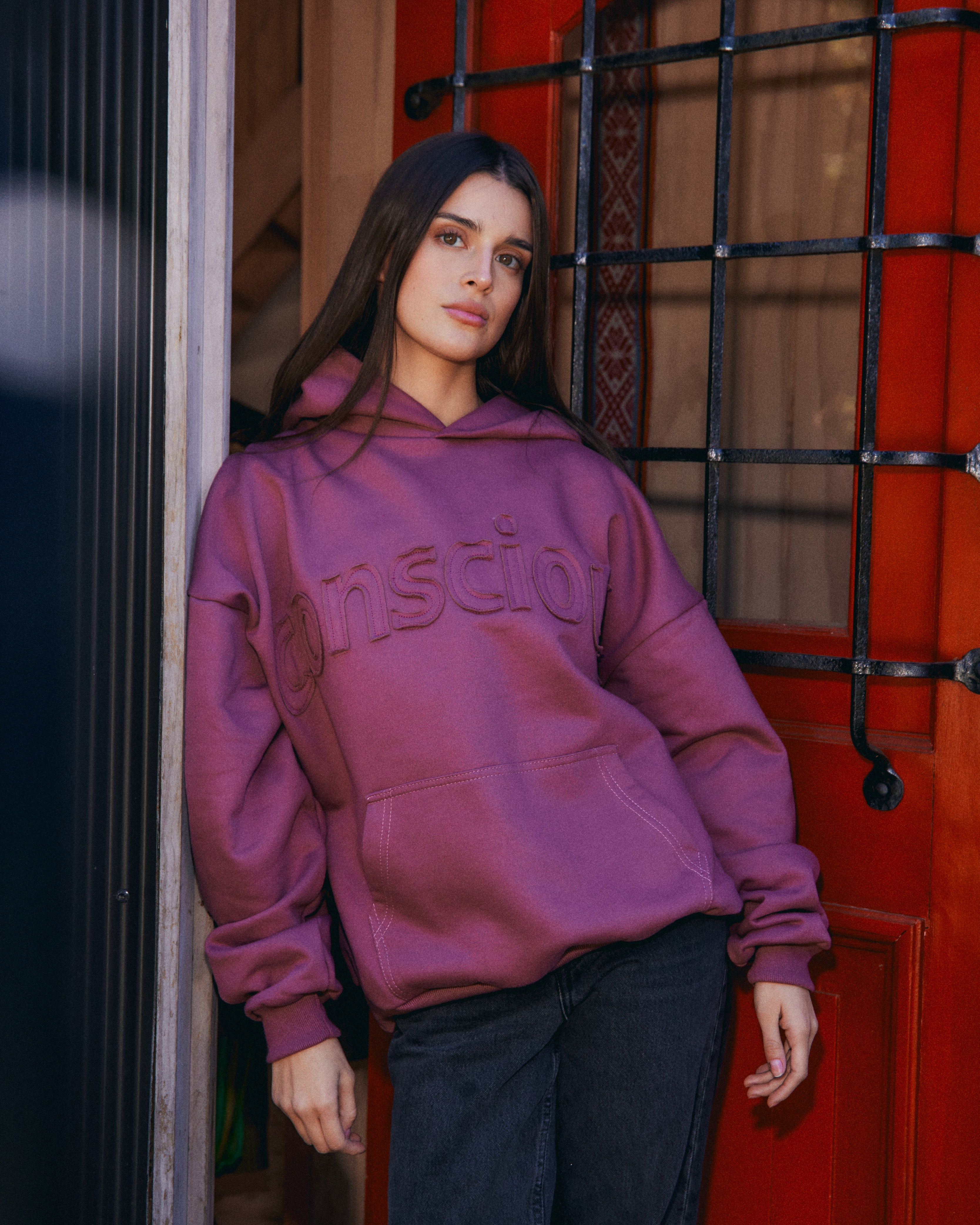 HOODIE PLUM TYPE
