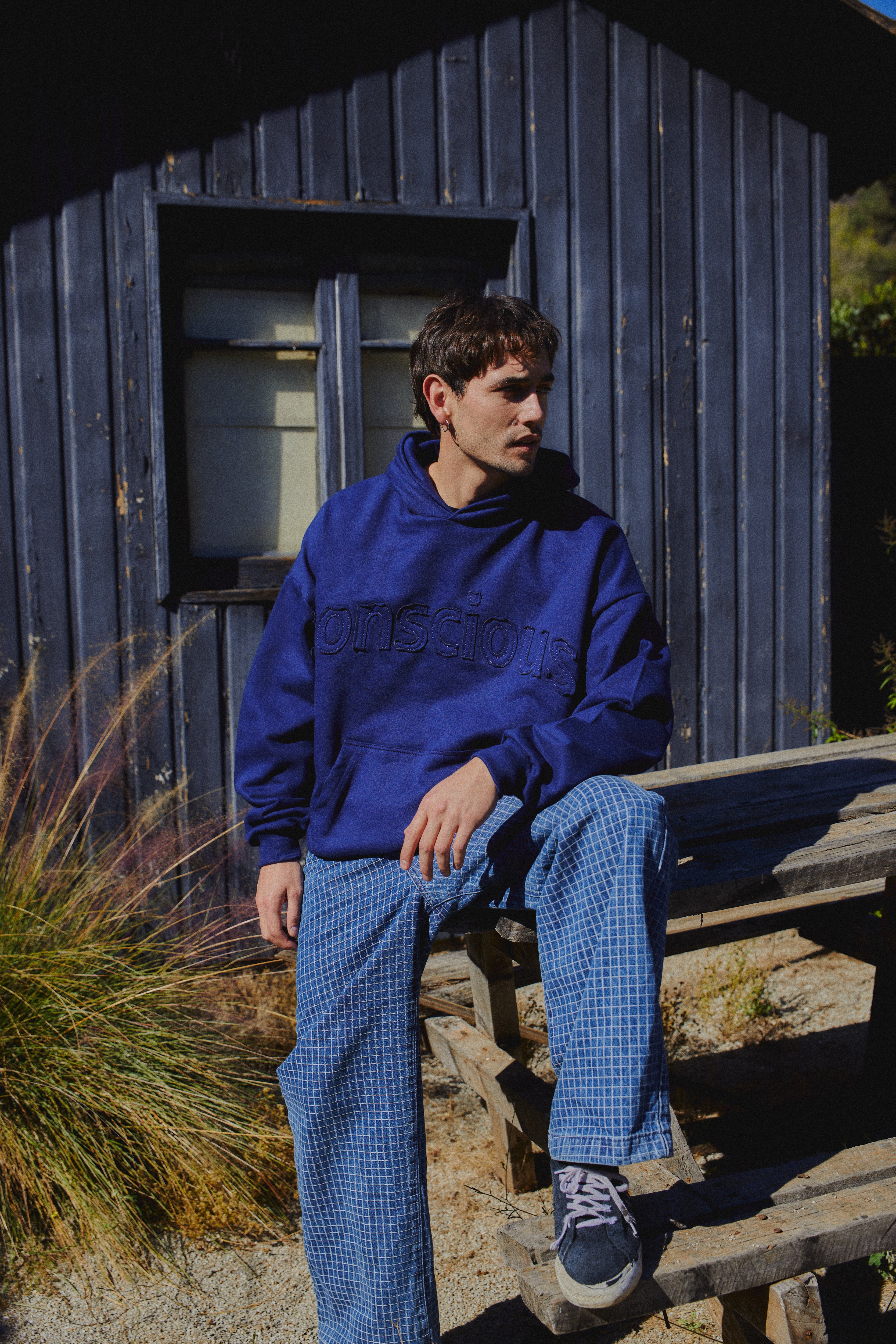 HOODIE BLEU TYPE