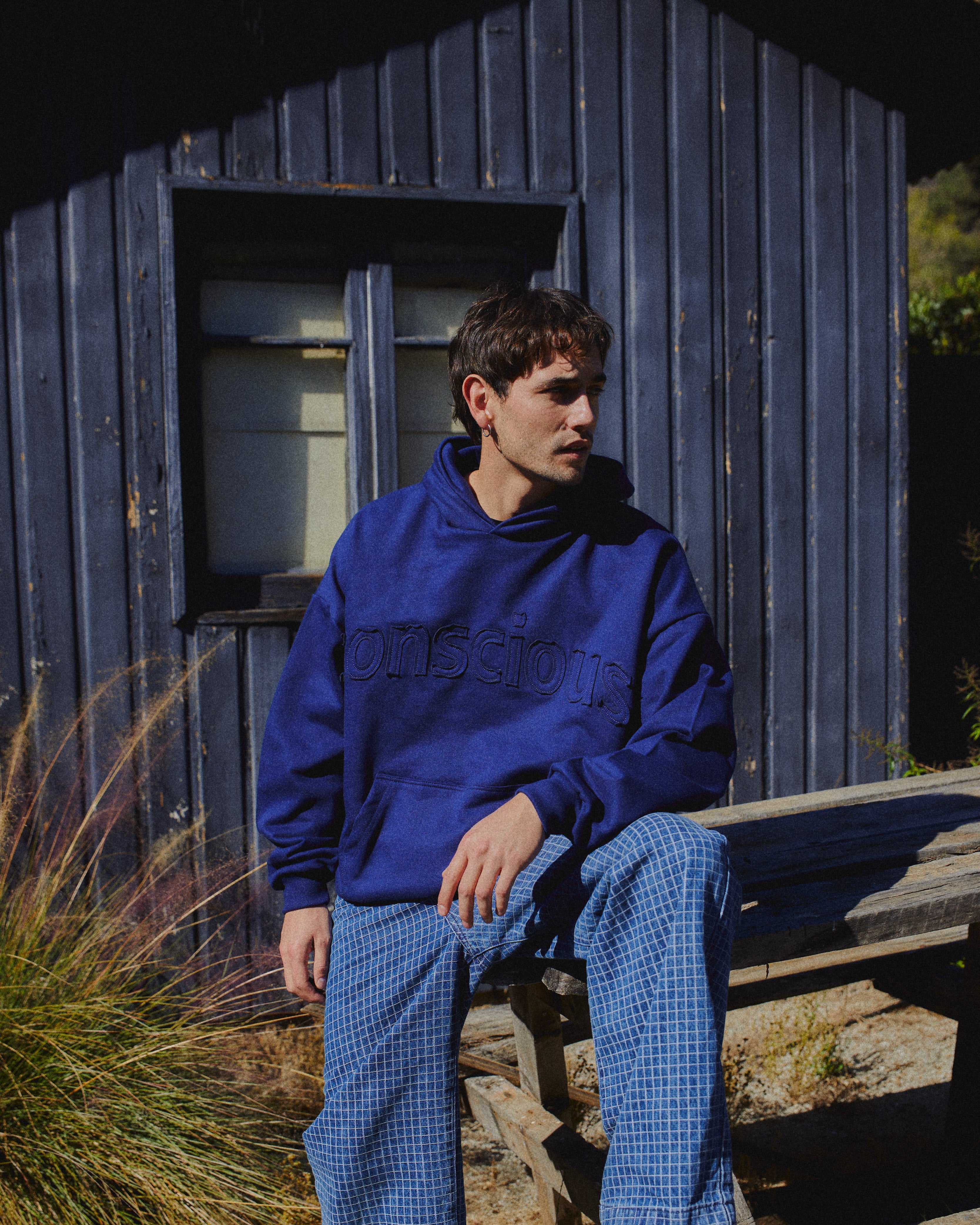 HOODIE BLEU TYPE