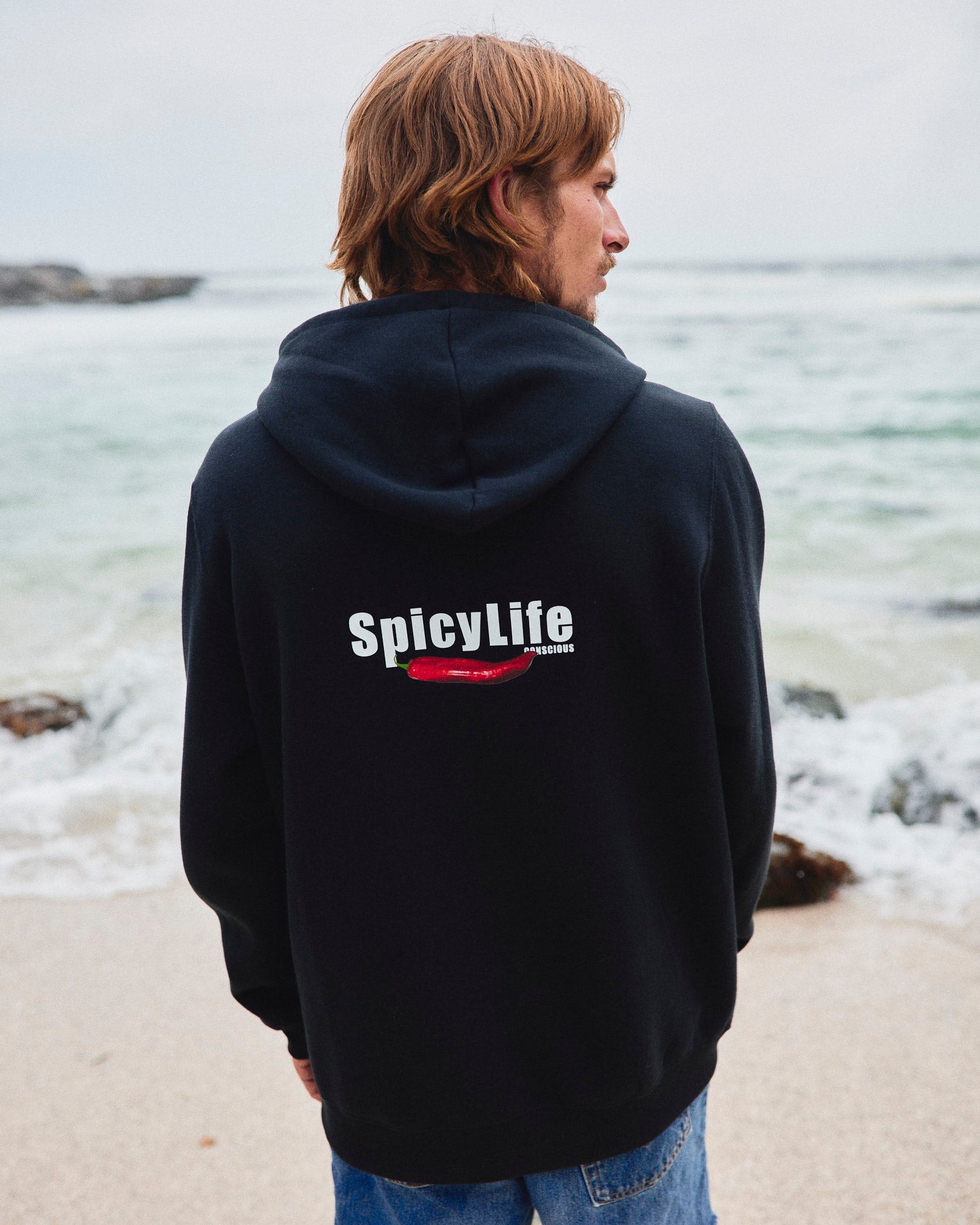 HOODIE SPICYLIFE NEGRO