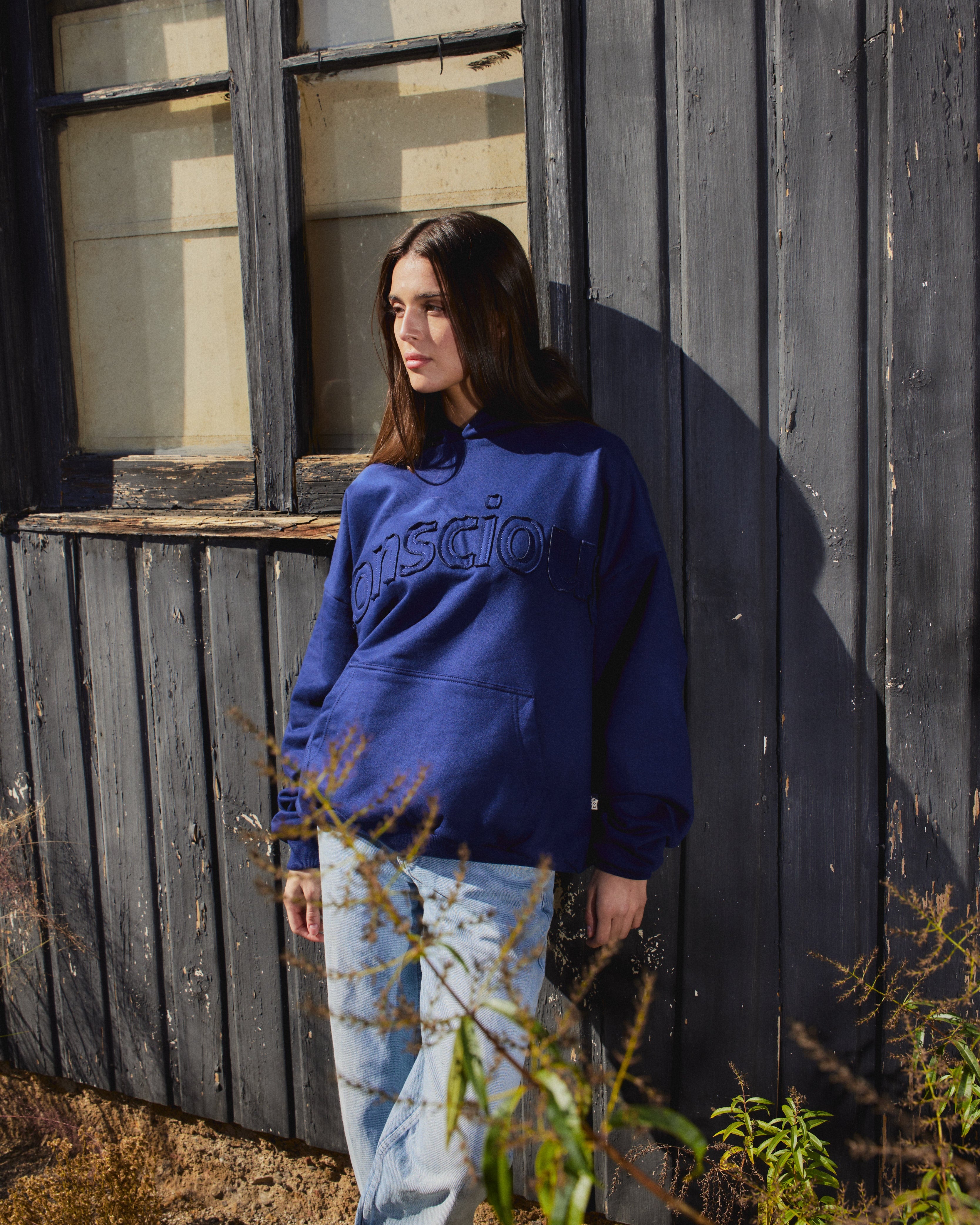 HOODIE BLEU TYPE