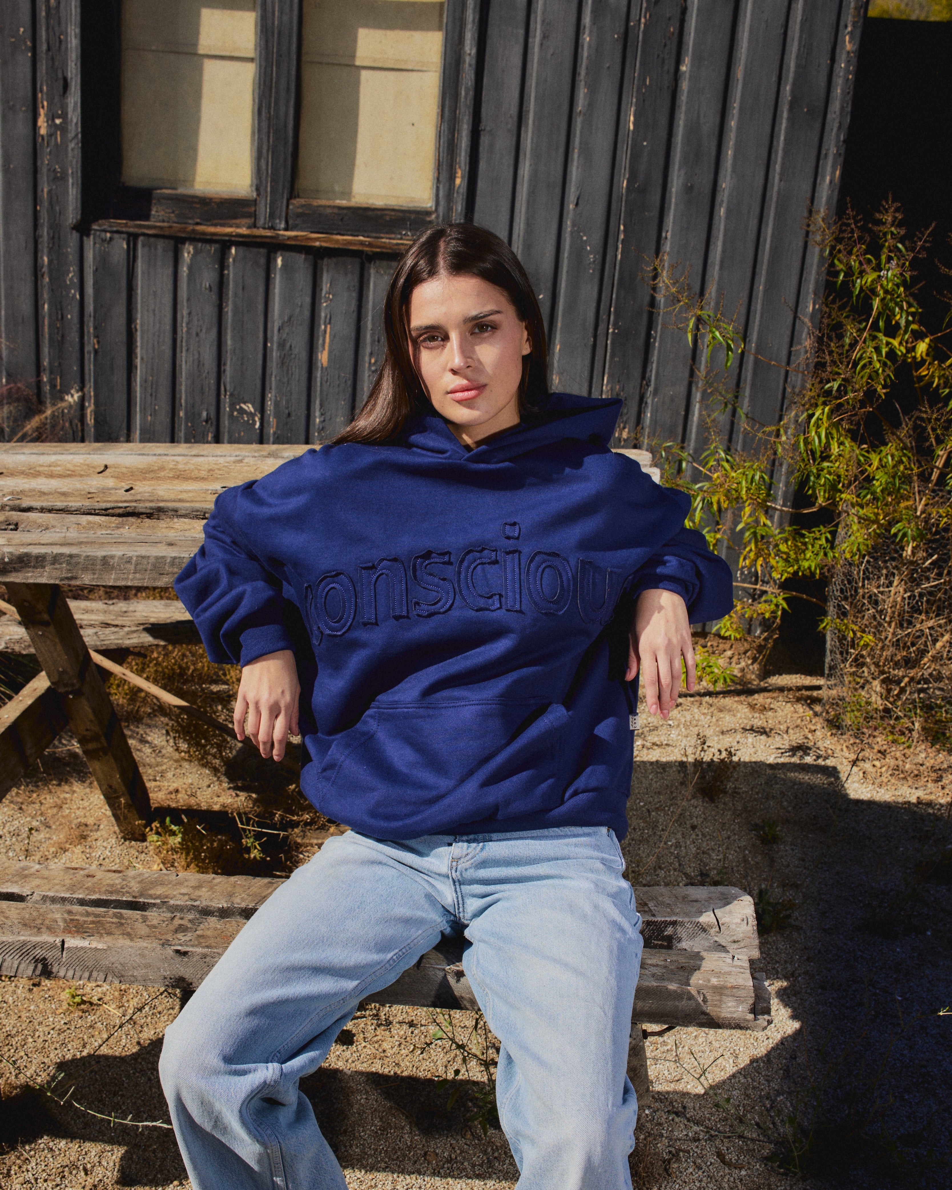 HOODIE BLEU TYPE