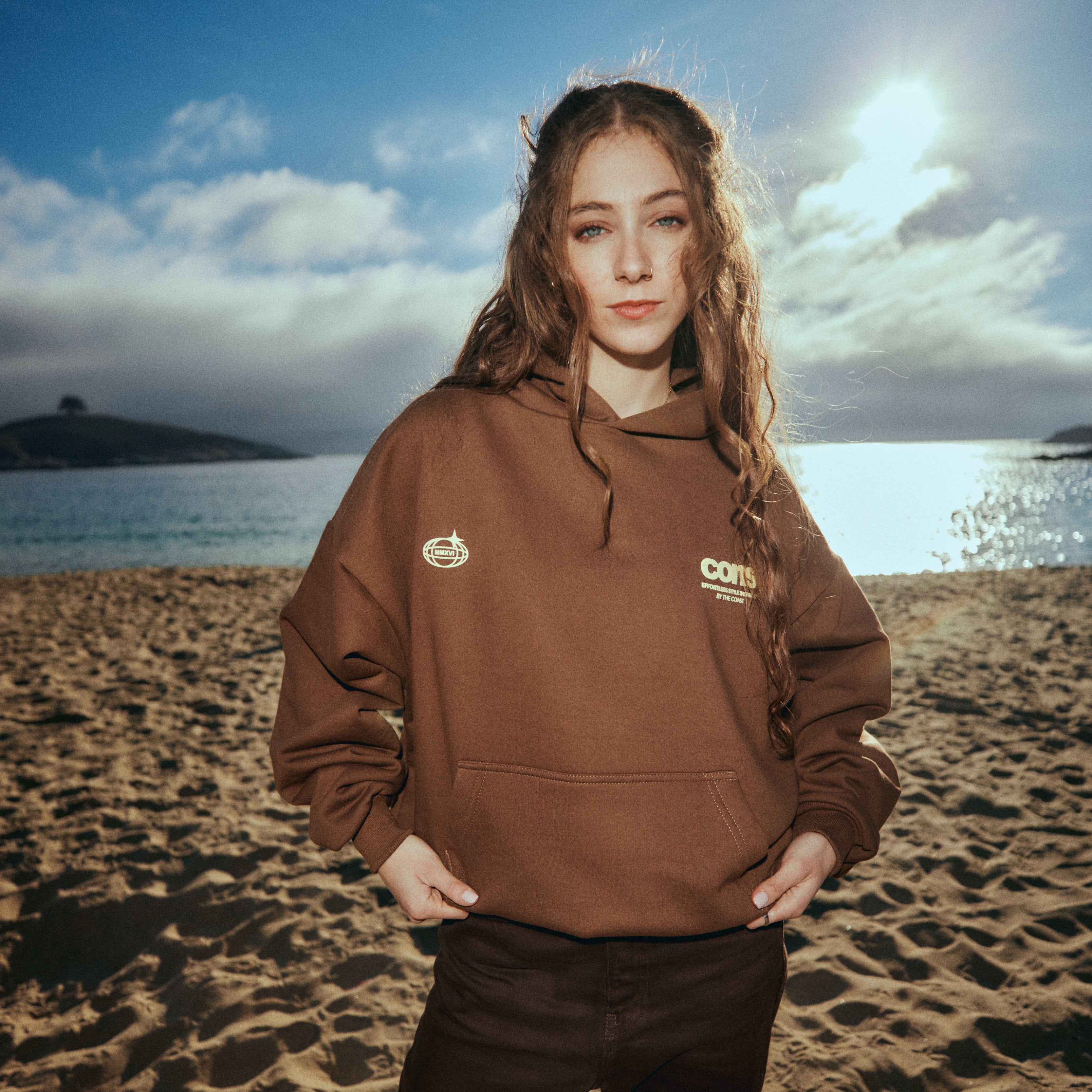 HOODIE COAST MOCHA