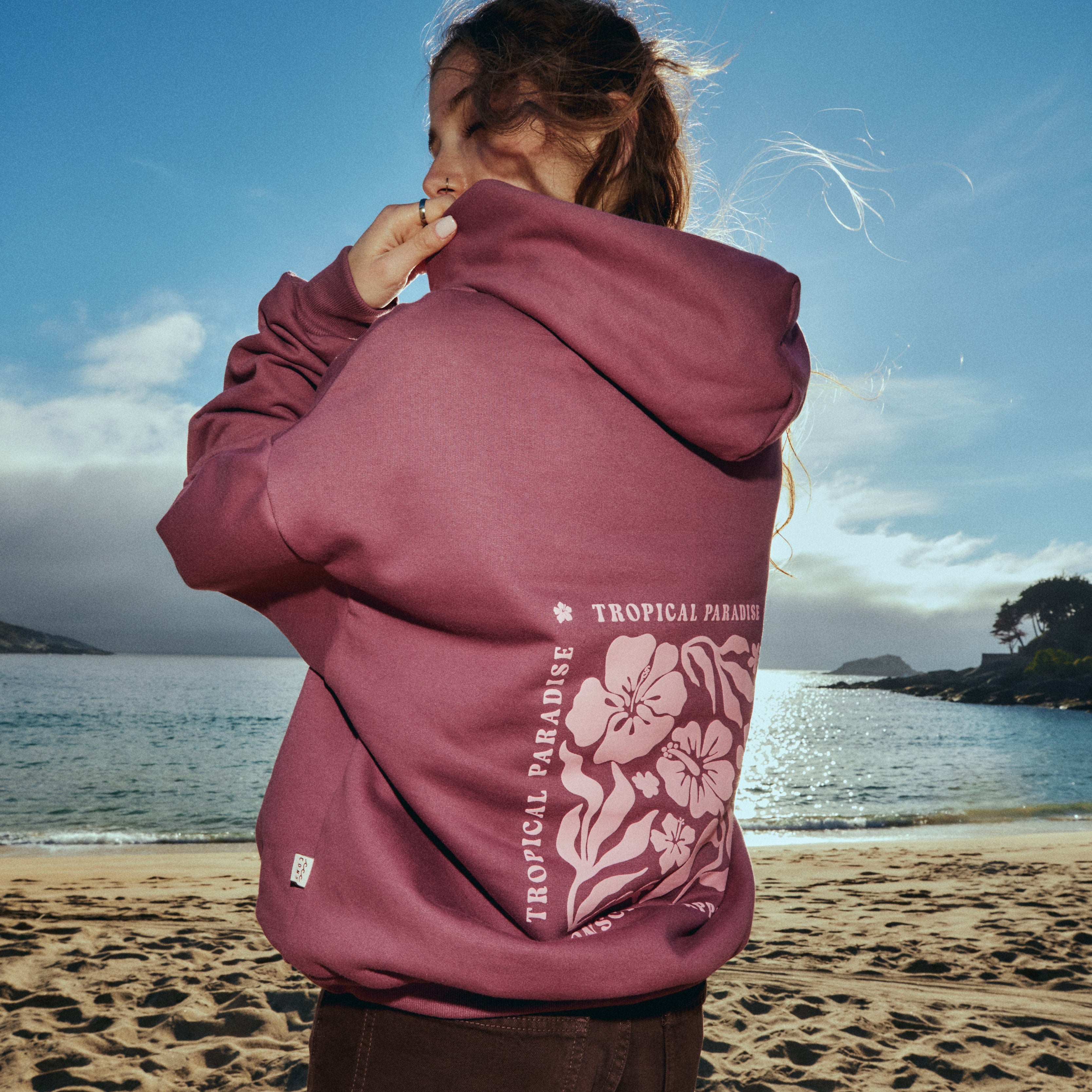 HOODIE PARADISE MALVA