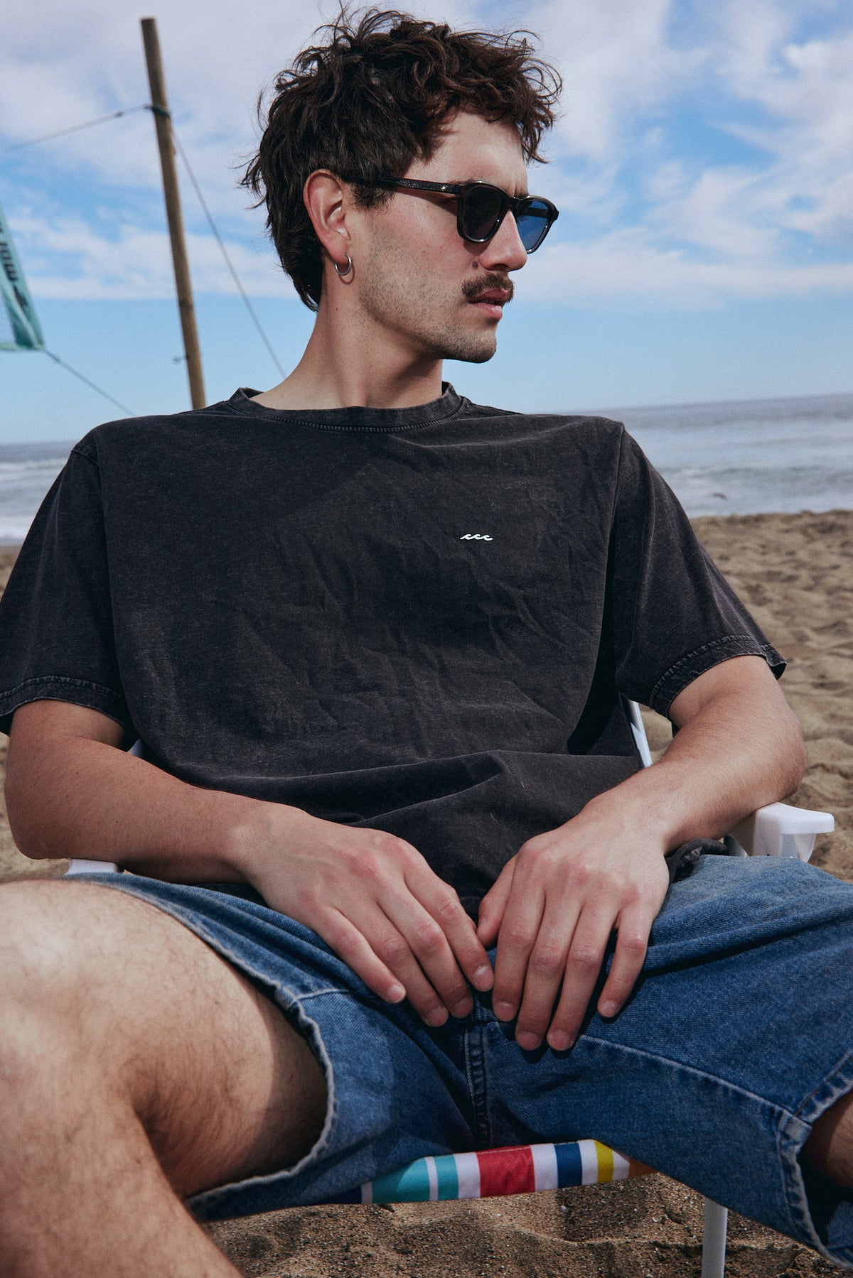 POLERA AMOR Y MAR NEGRA