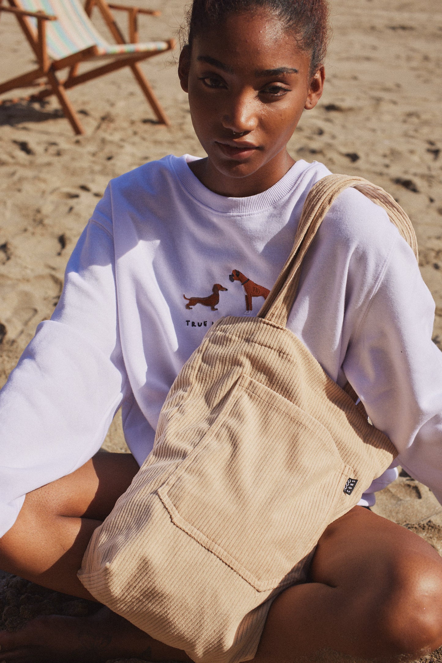 TOTE BAG CORDUROY ARENA ♀