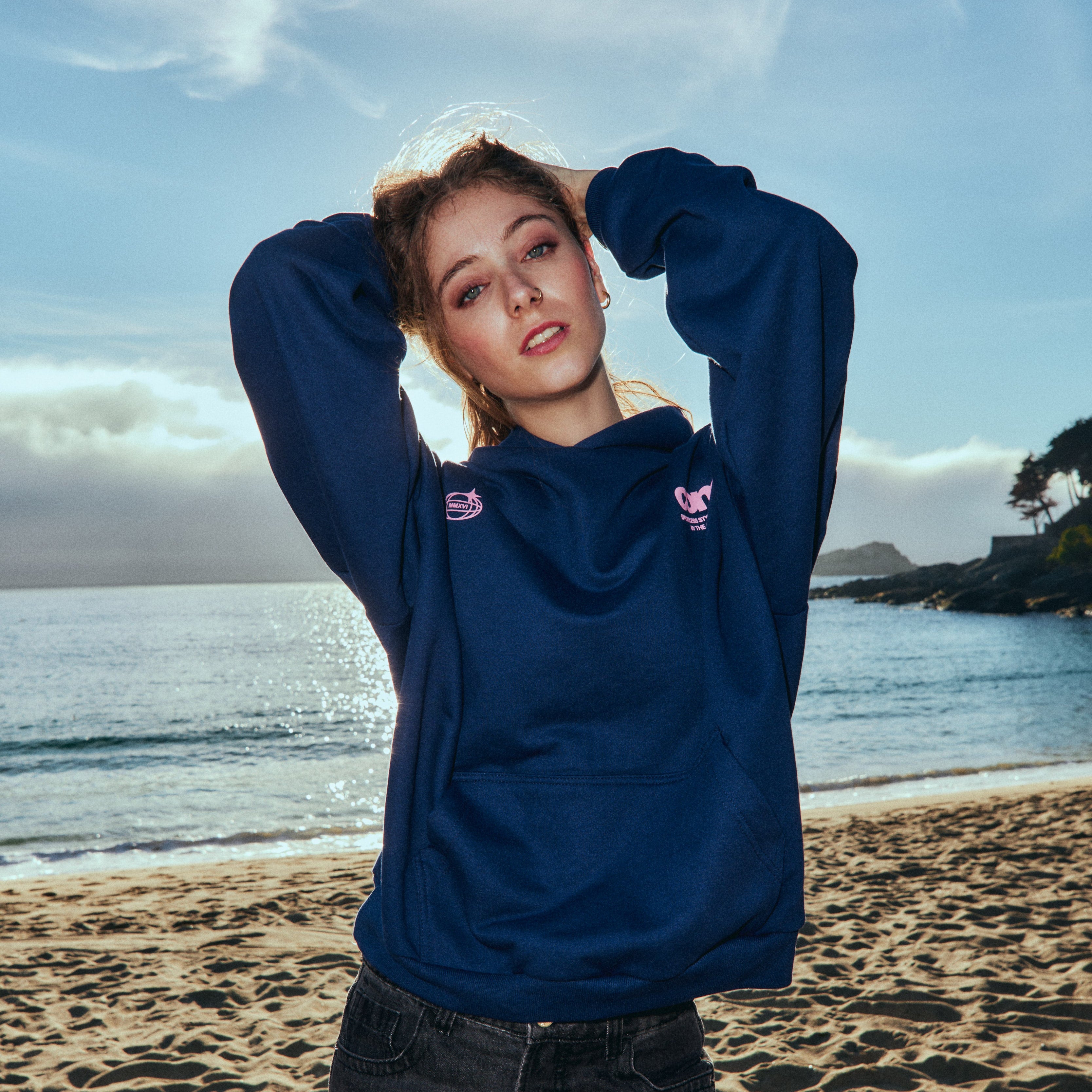 HOODIE CONS COAST BLUE