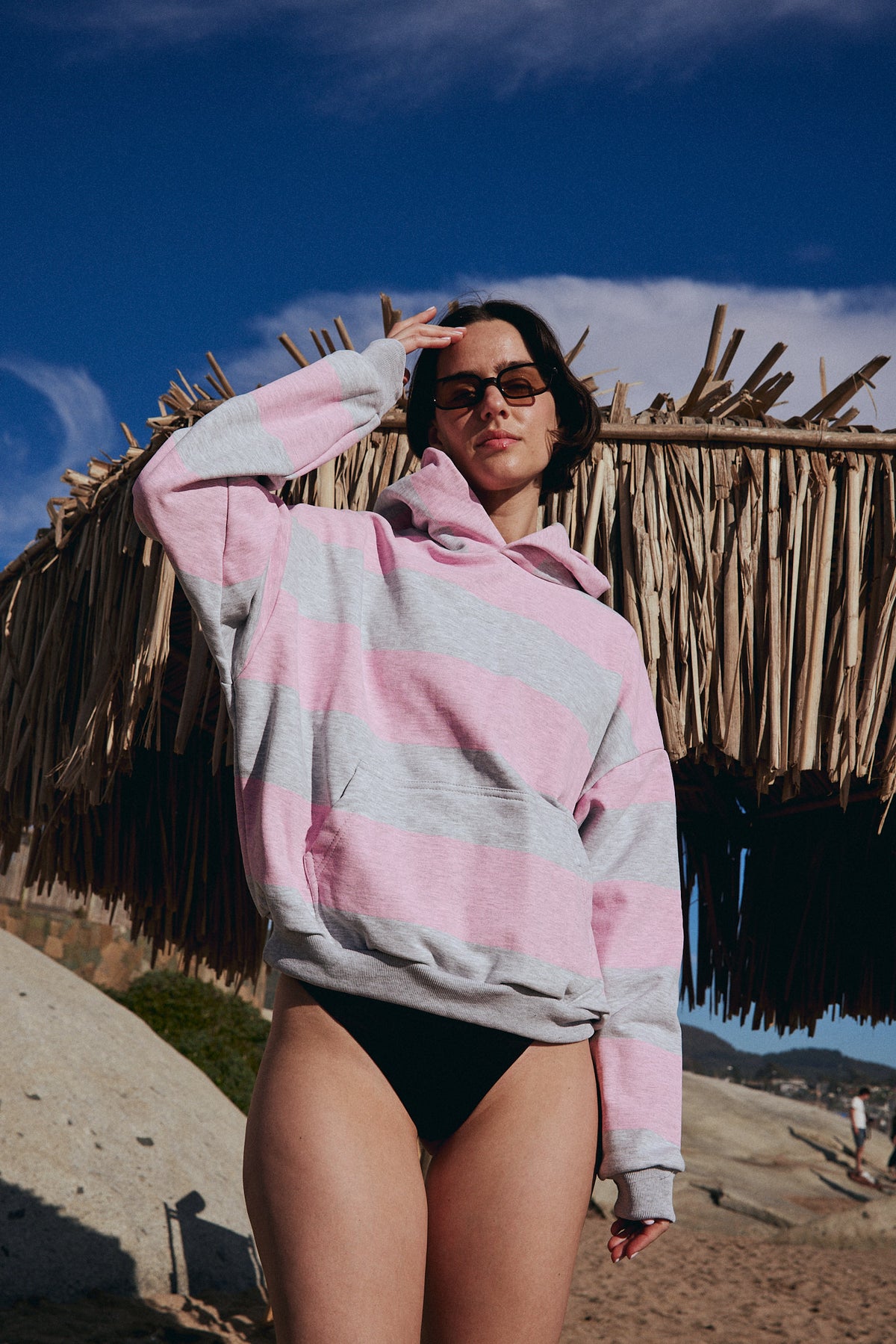 HOODIE HORIZON PINK
