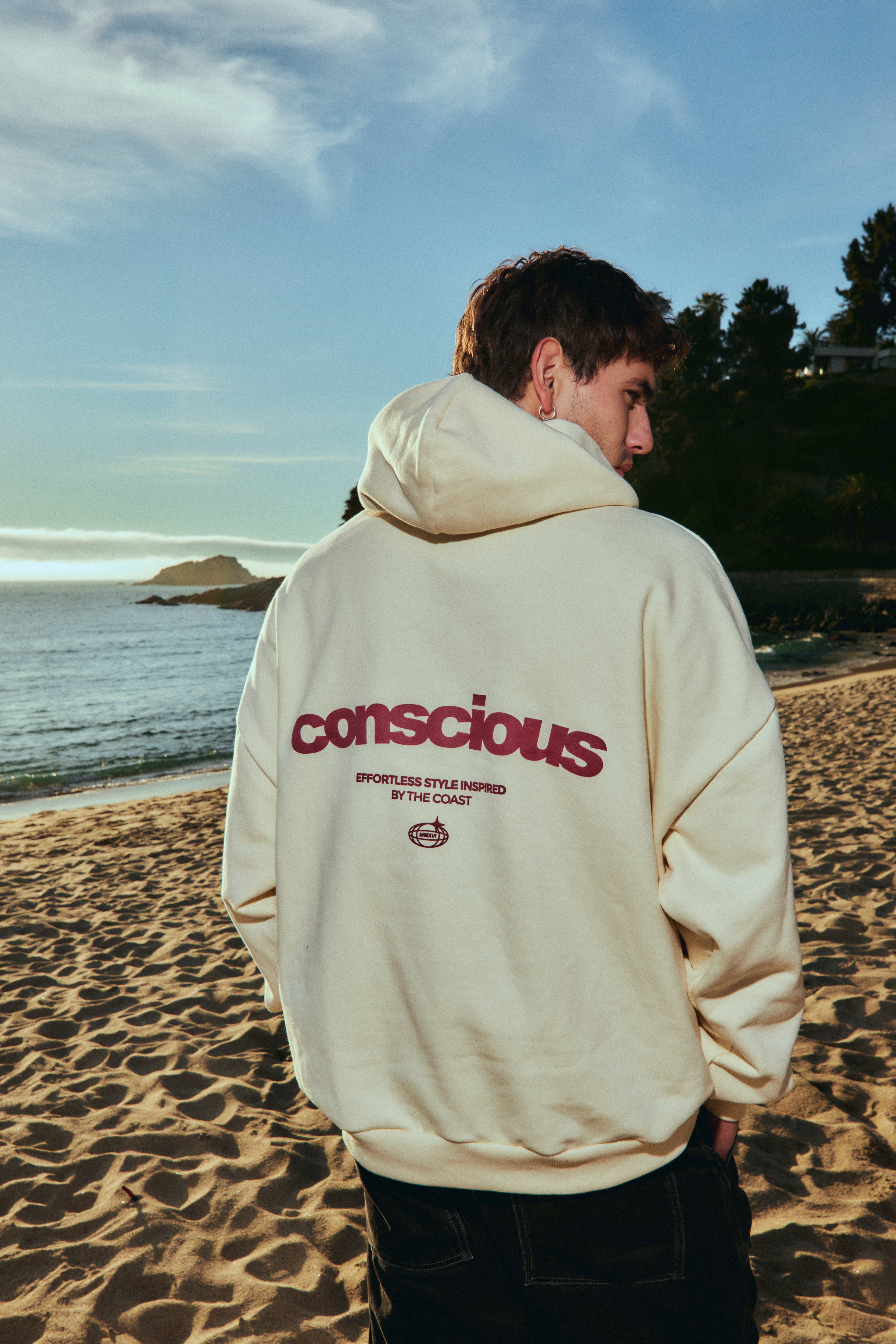 HOODIE CONS COAST CREMA