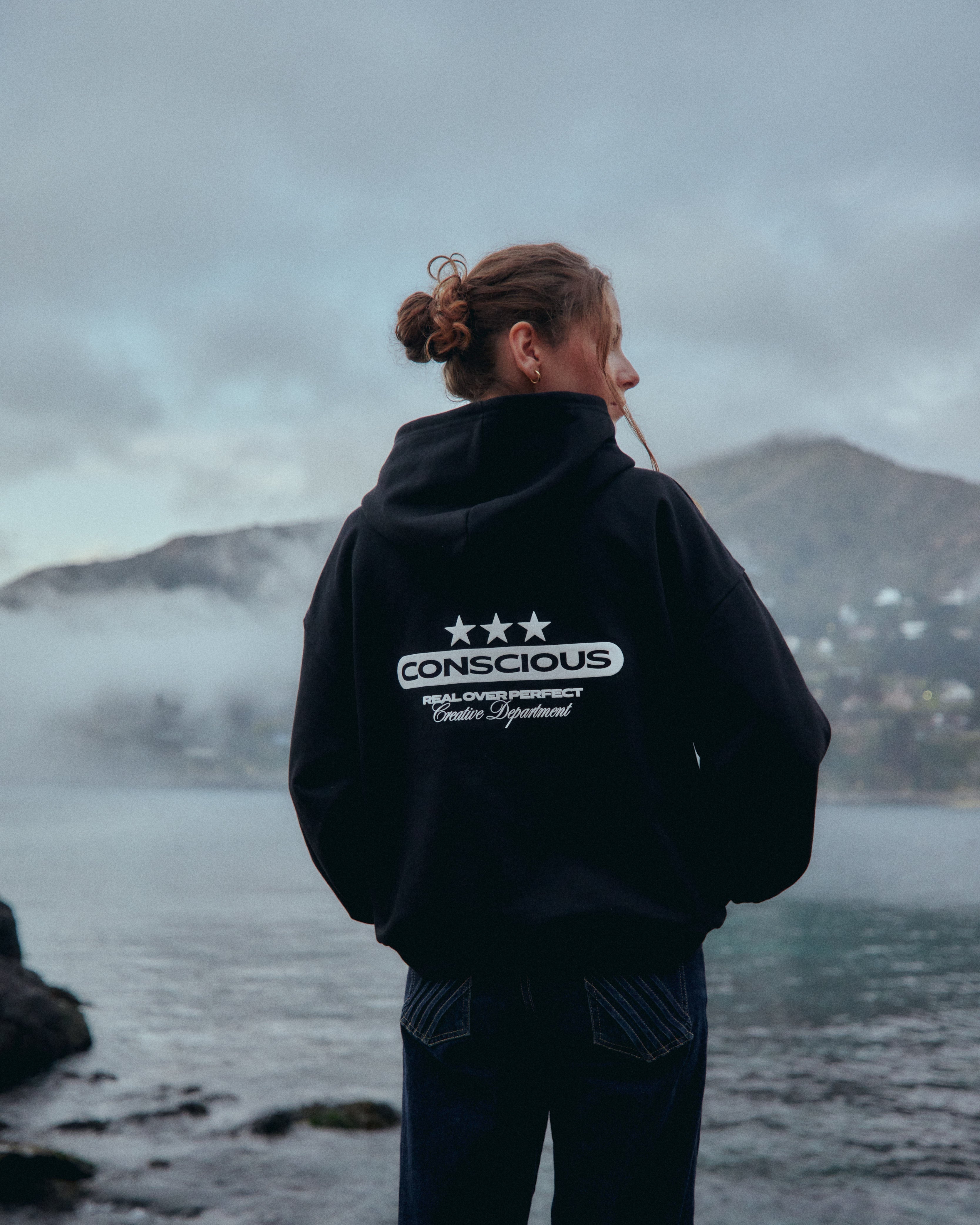 FULL ZIP REAL STUDIO NEGRO