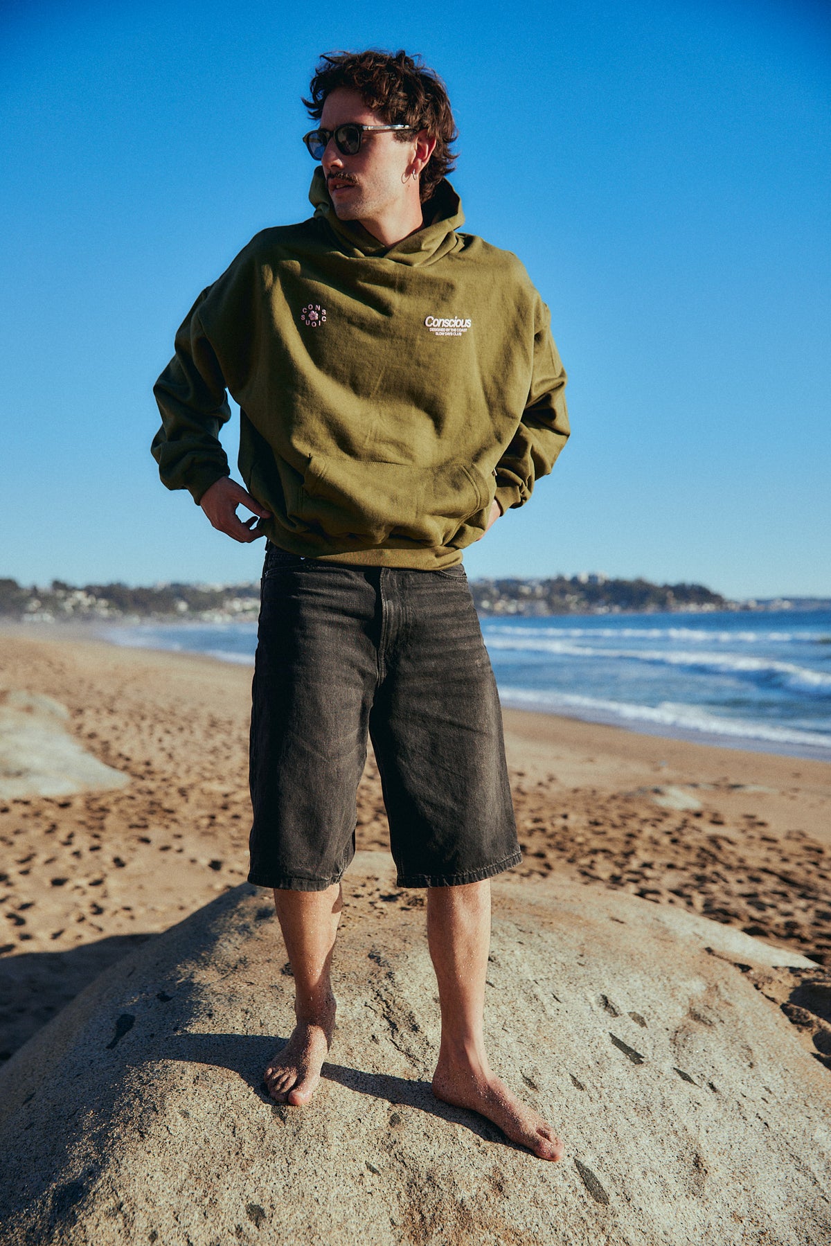 HOODIE URBAN MOSS
