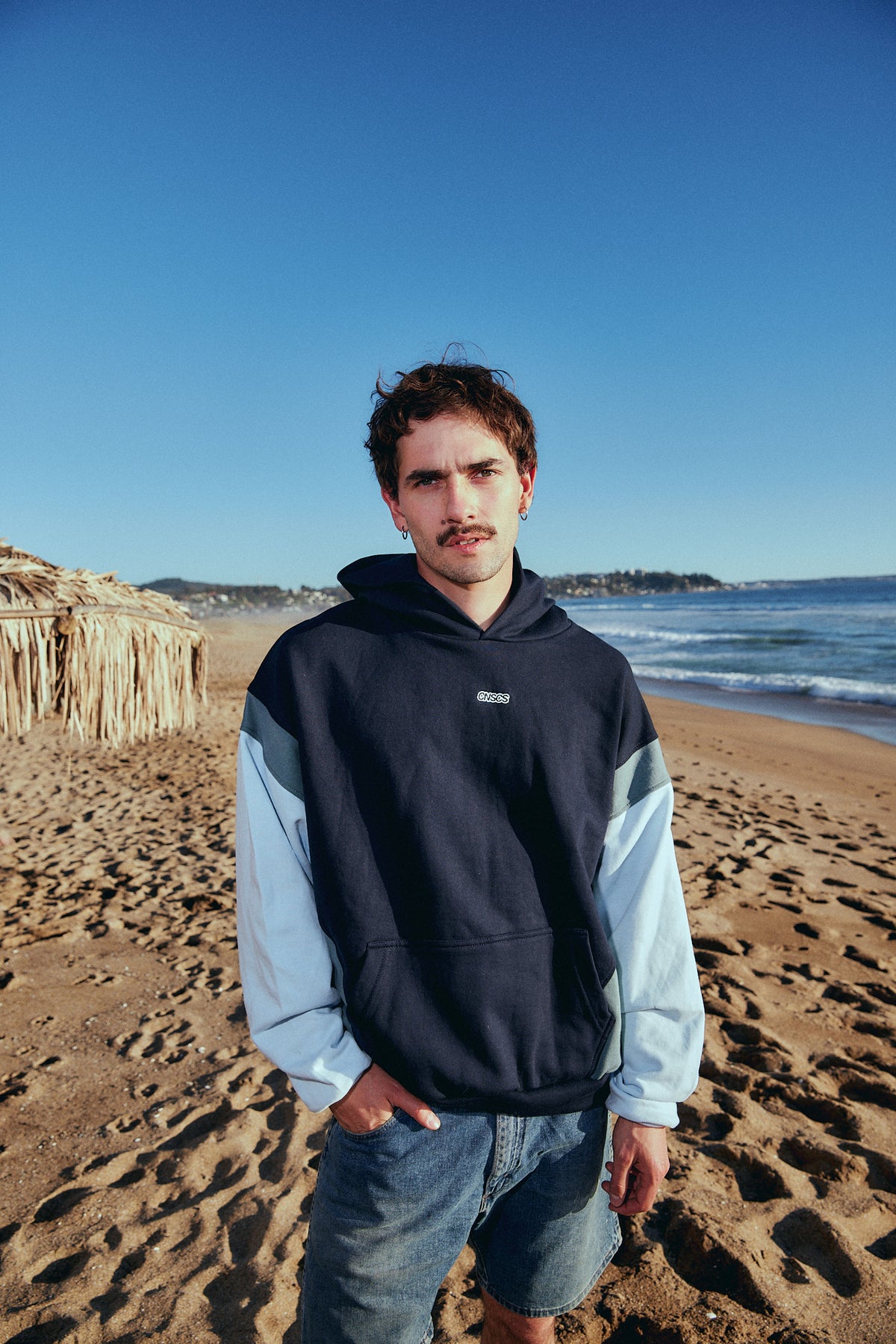 HOODIE TIDE BLUE