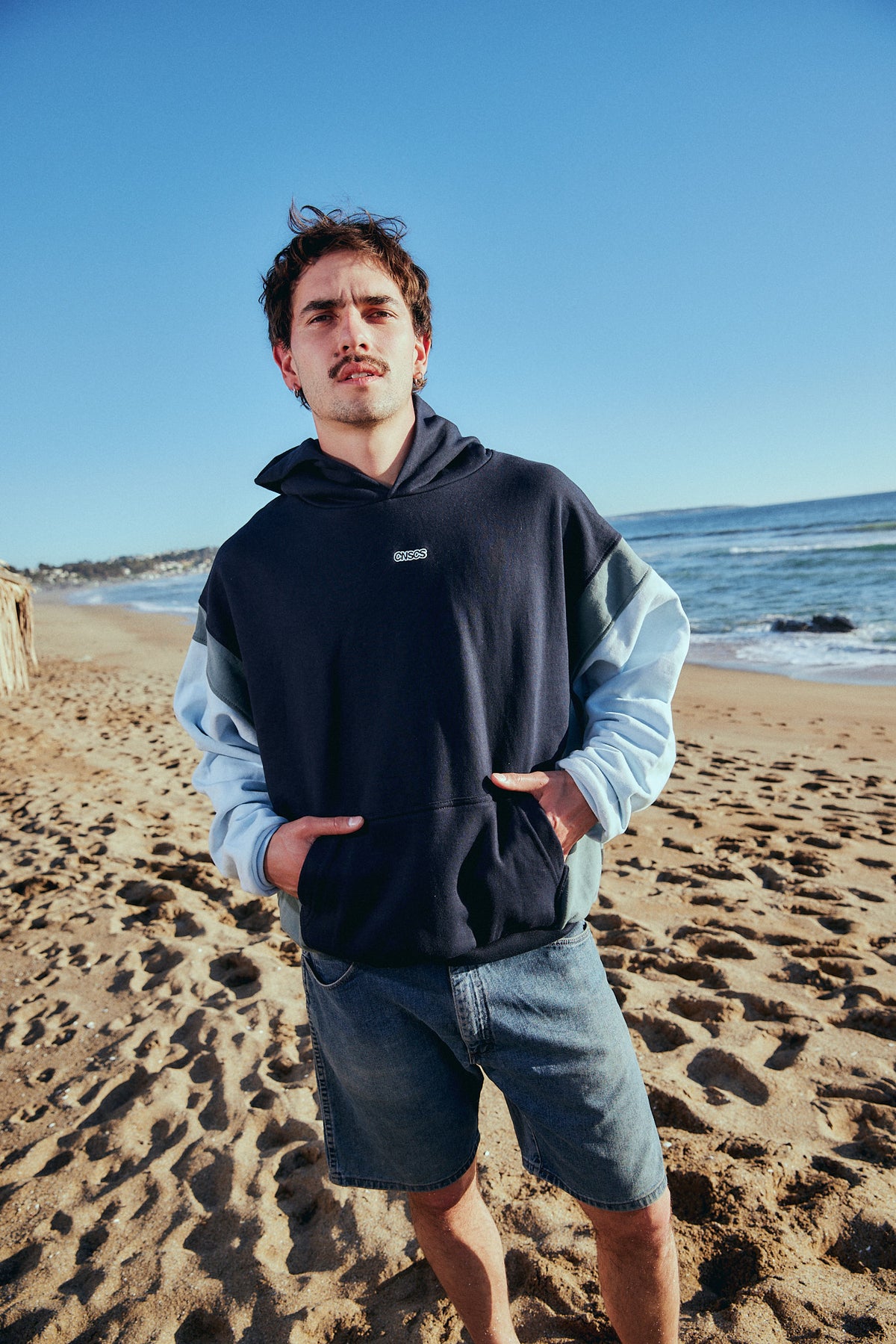 HOODIE TIDE BLUE