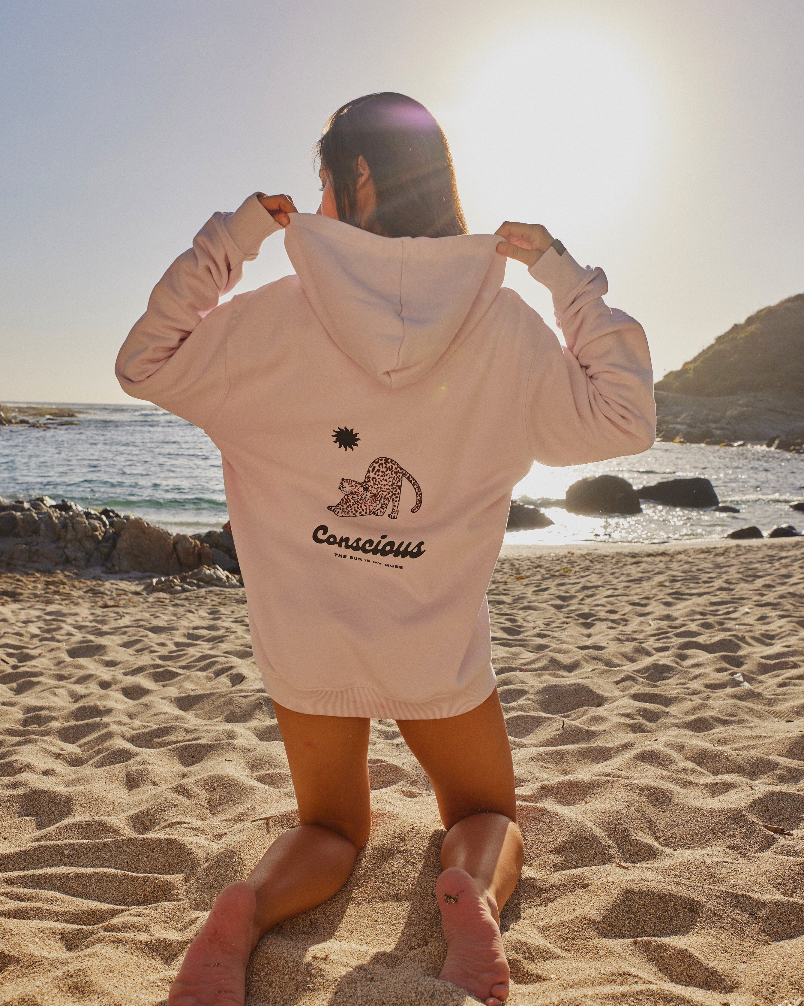 HOODIE MY MUSE ROSA