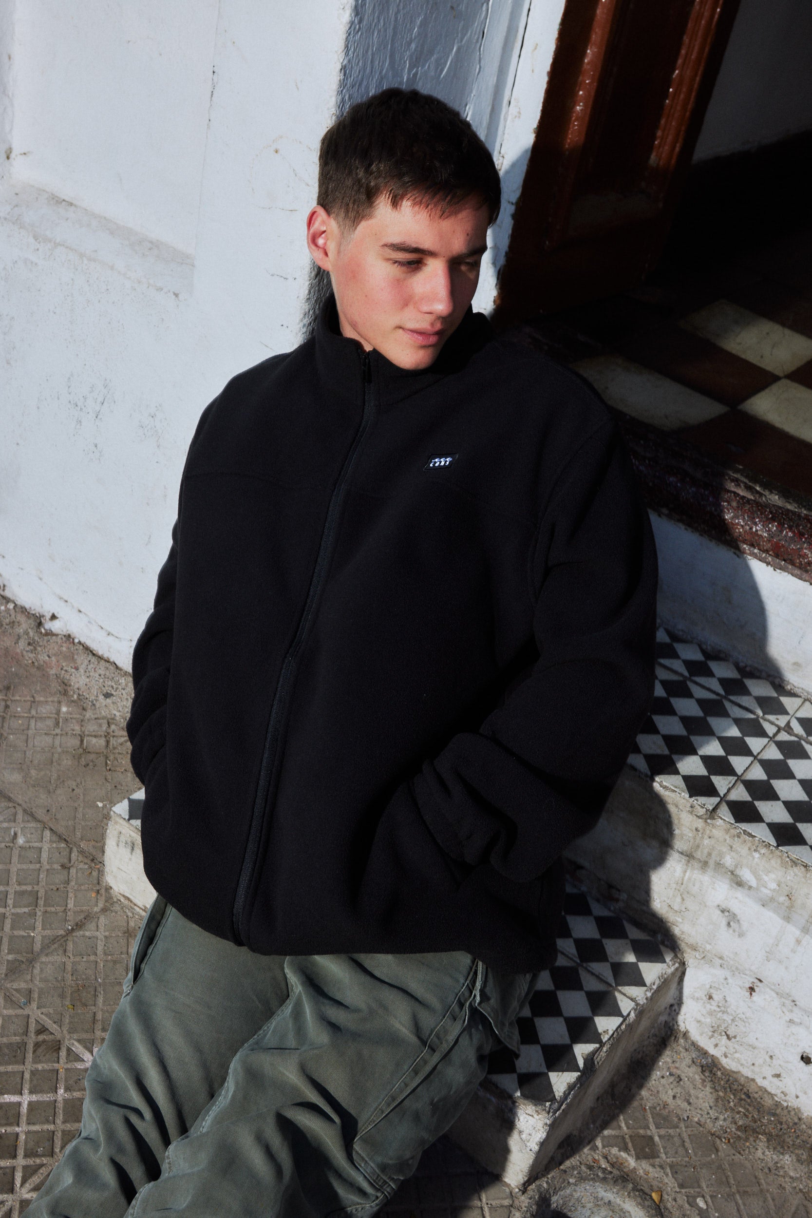 ZIPPER POLAR BLACK