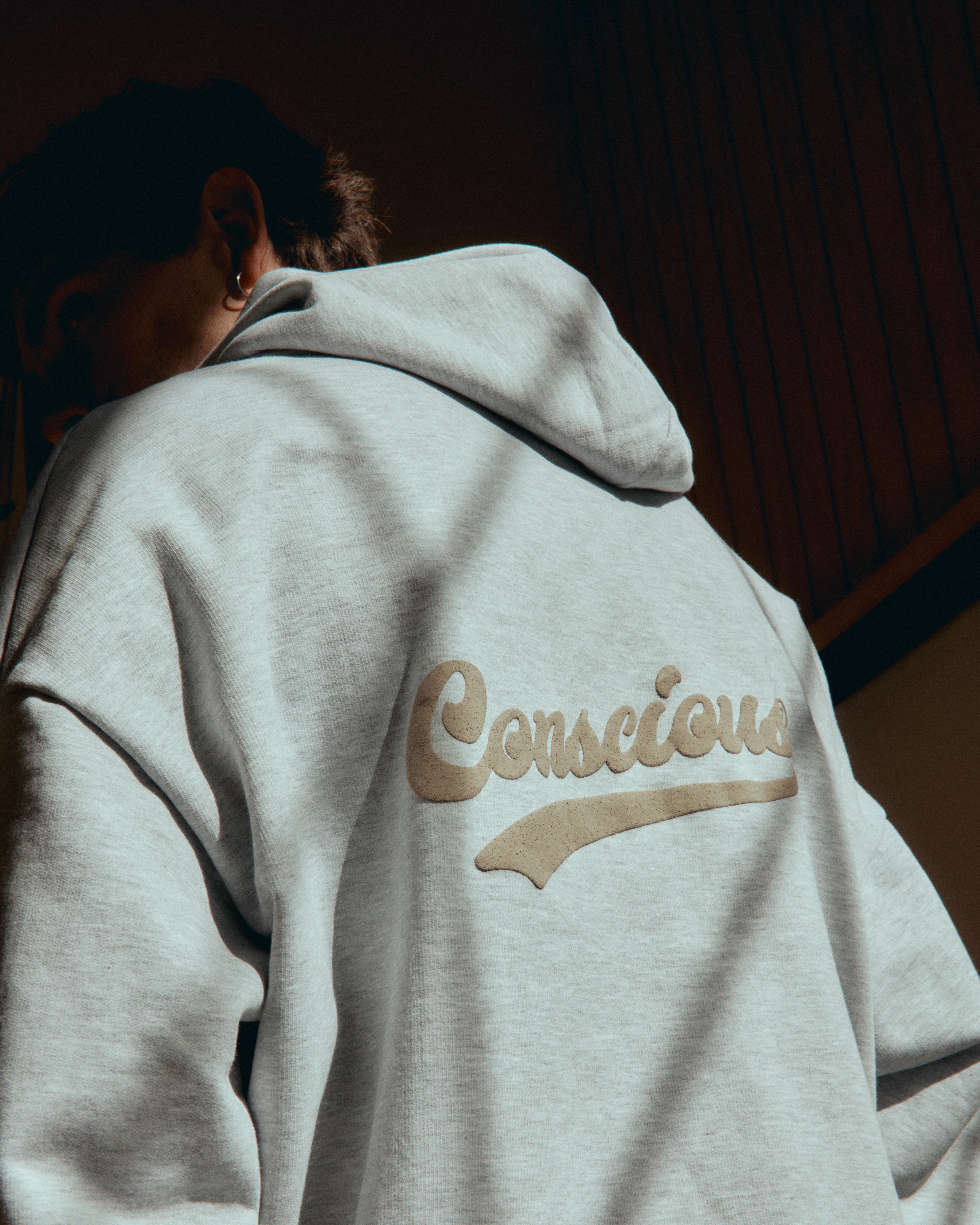 HOODIE CONS ® STONE GRAY