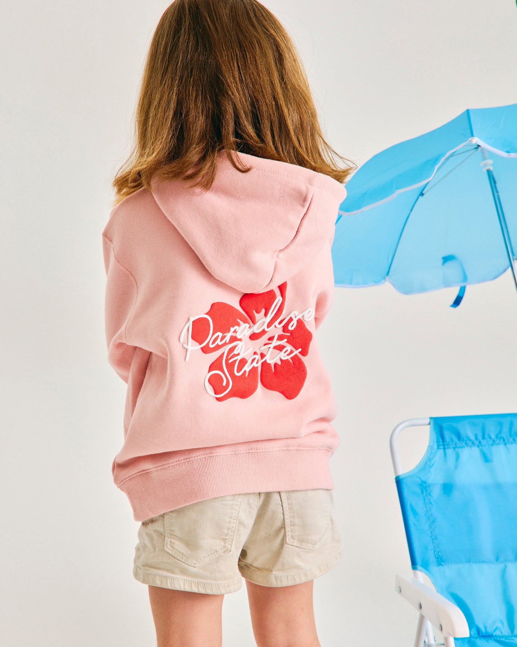 HOODIE PARADISE STATE ROSE KIDS