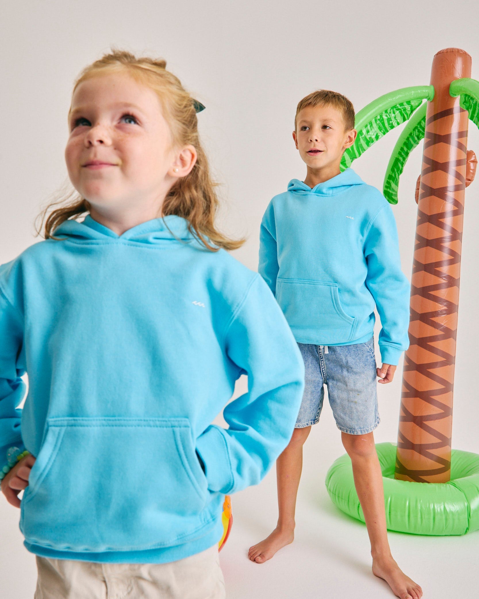 HOODIE THE SEA CELESTE KIDS