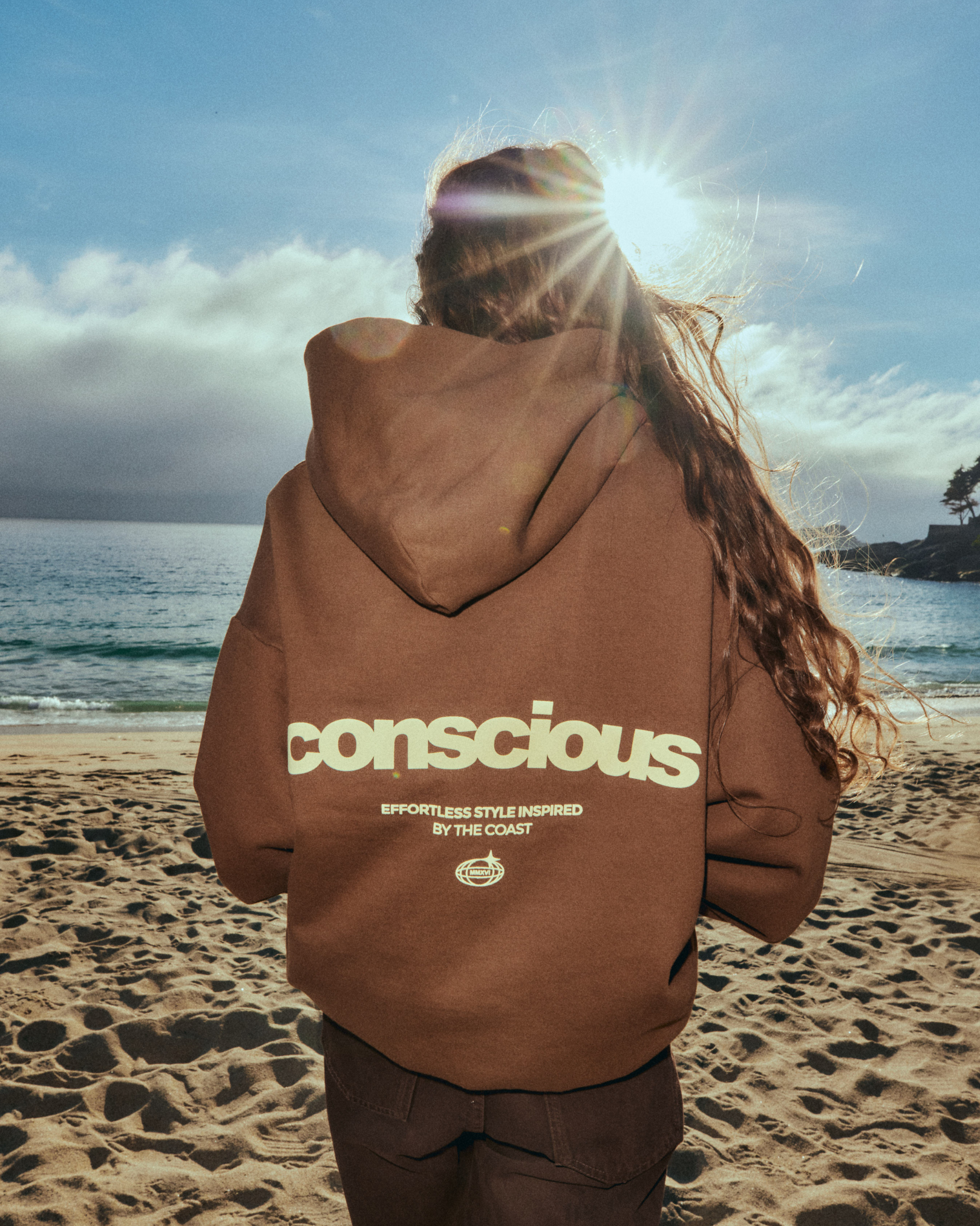HOODIE COAST MOCHA