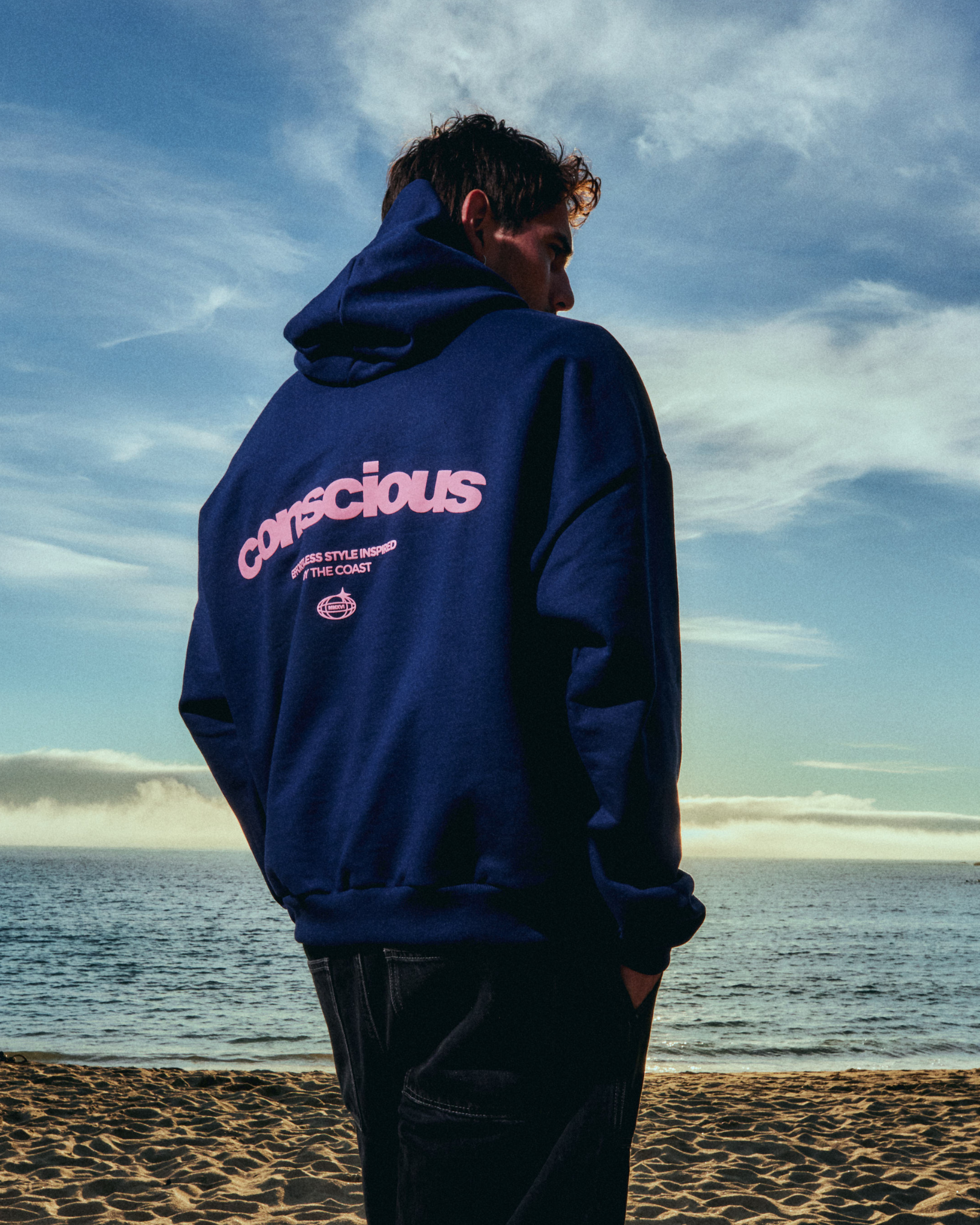 HOODIE CONS COAST BLUE