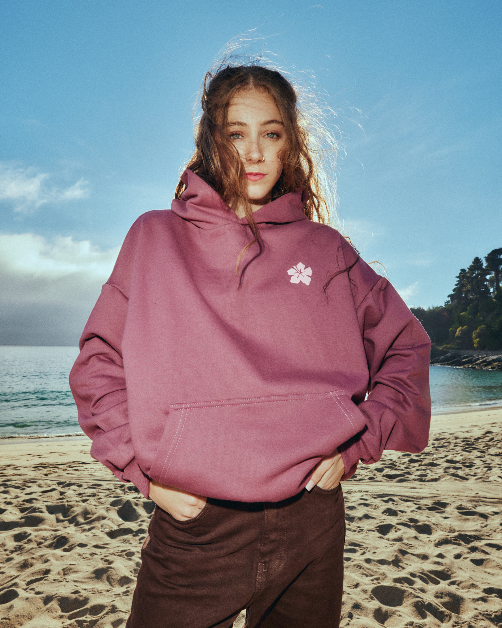 HOODIE PARADISE MALVA