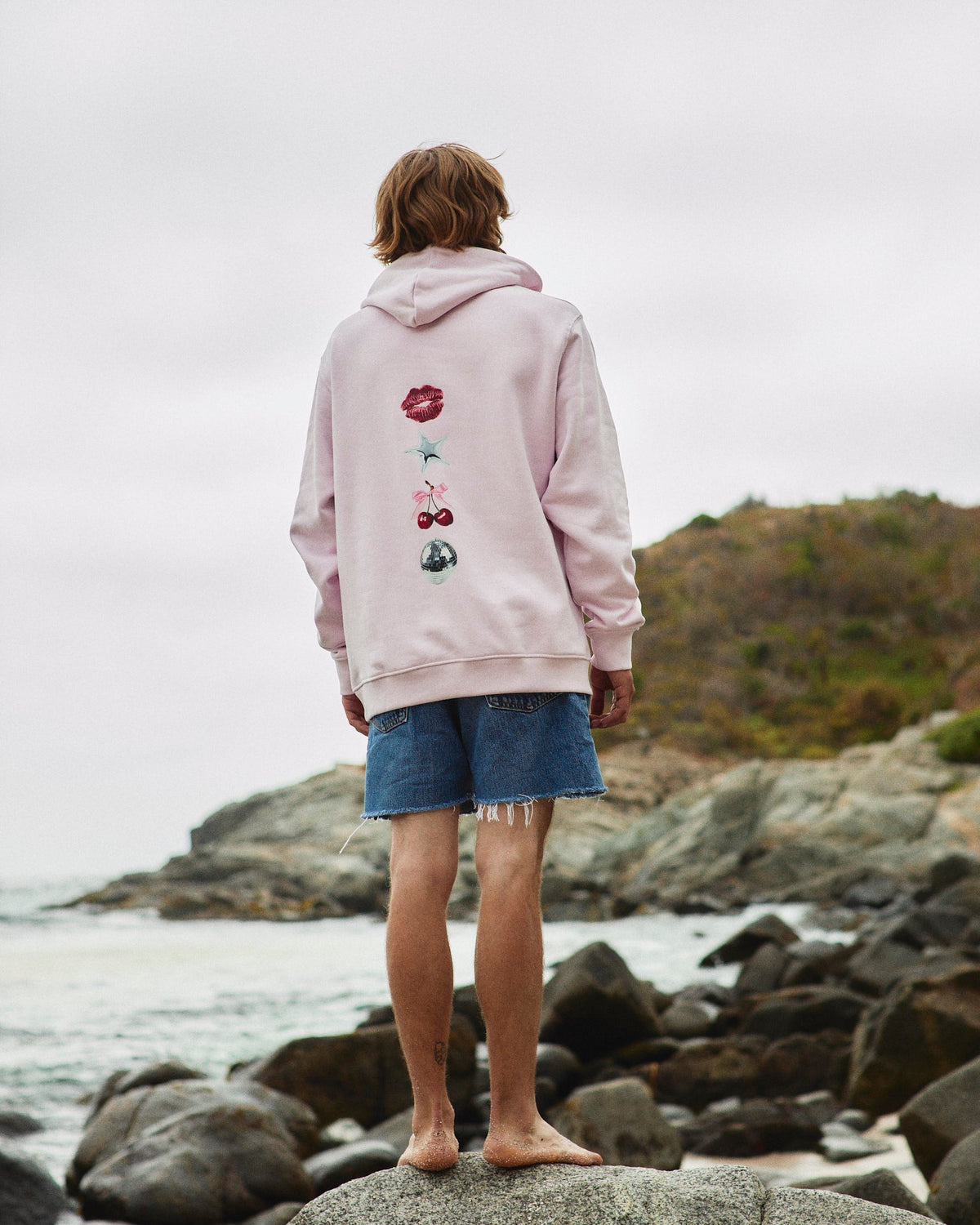 HOODIE DISCO RIBBON