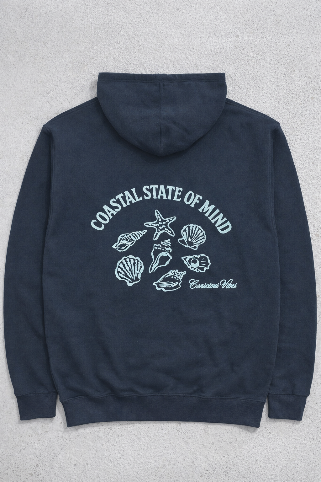 HOODIE COAST STATE DEEP BLUE ♀