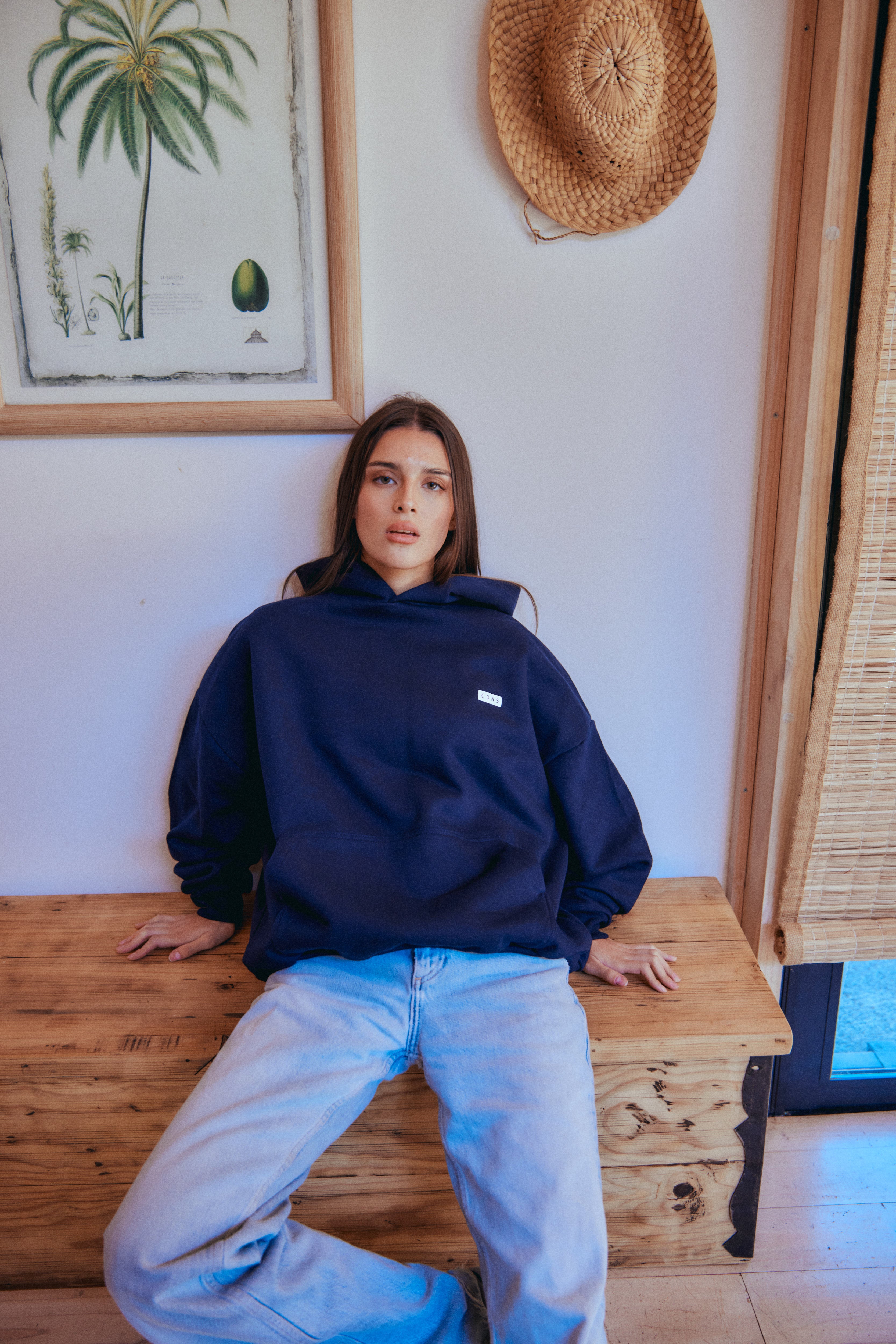 HOODIE SOCIETY DARK BLUE