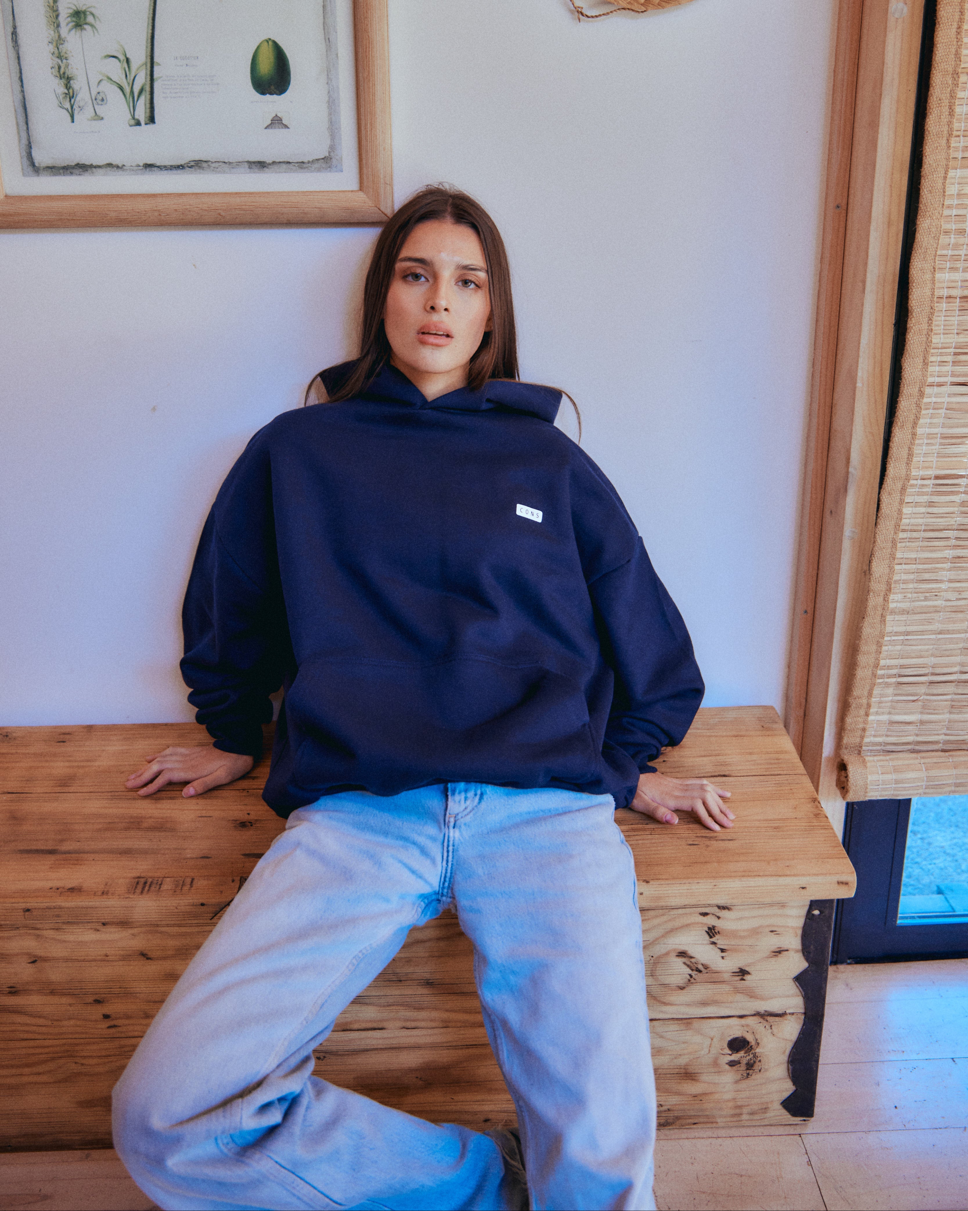 HOODIE SOCIETY DARK BLUE