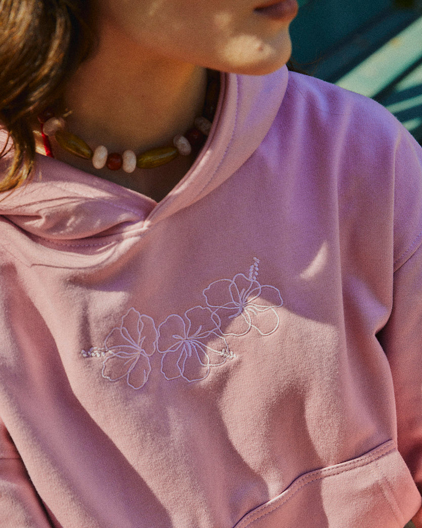 HOODIE FLOWERS ROSE BOXY FIT