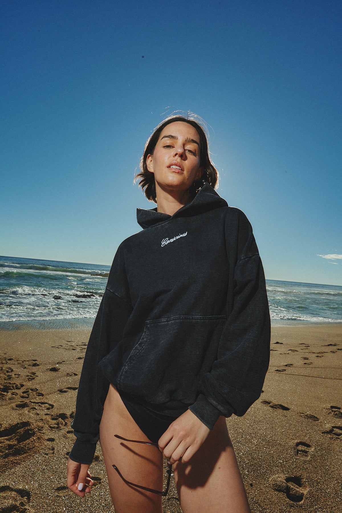 HOODIE STILL WASH BLACK