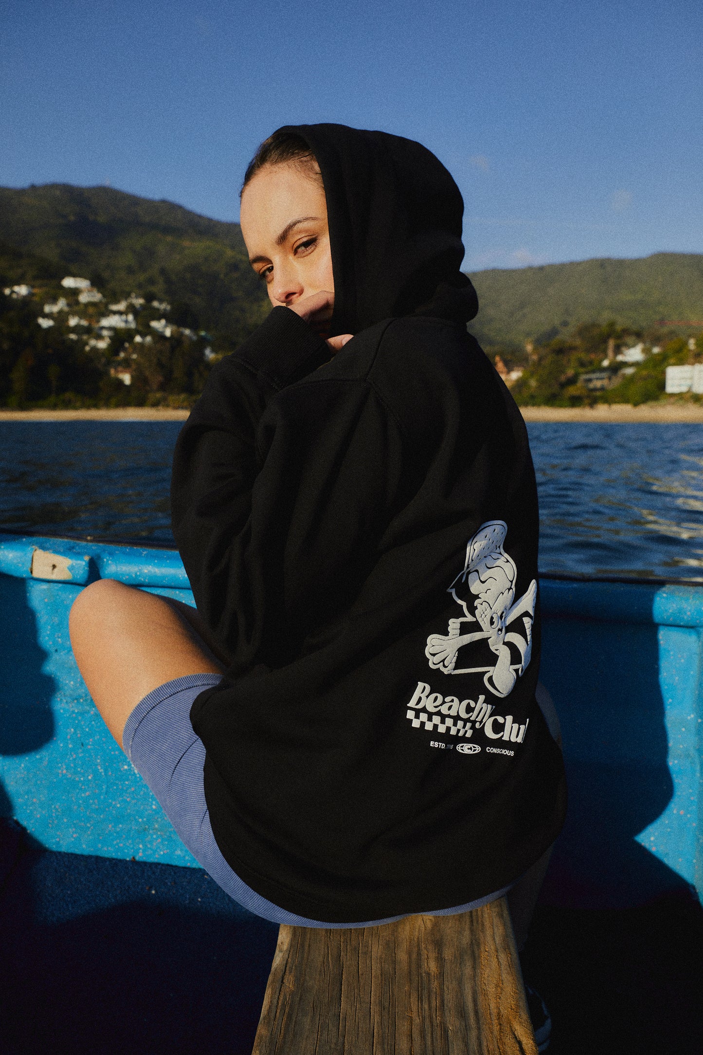 HOODIE BEACHY CLUB BLACK♀