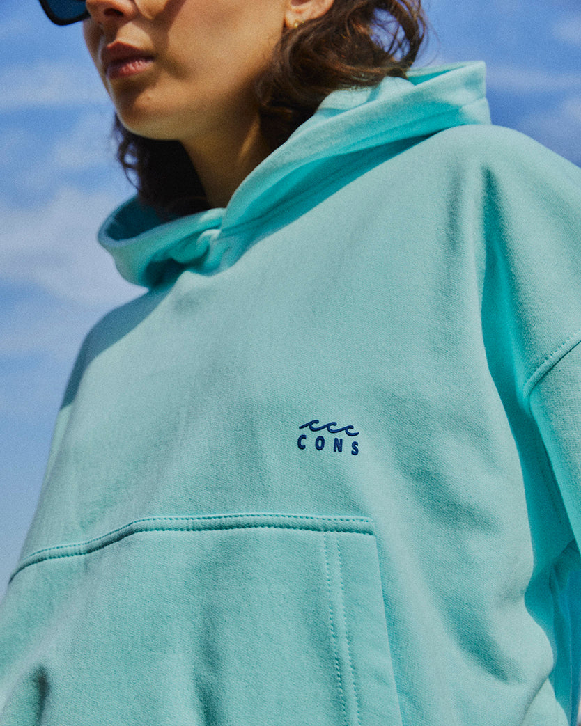HOODIE FULL MINT BOXY FIT
