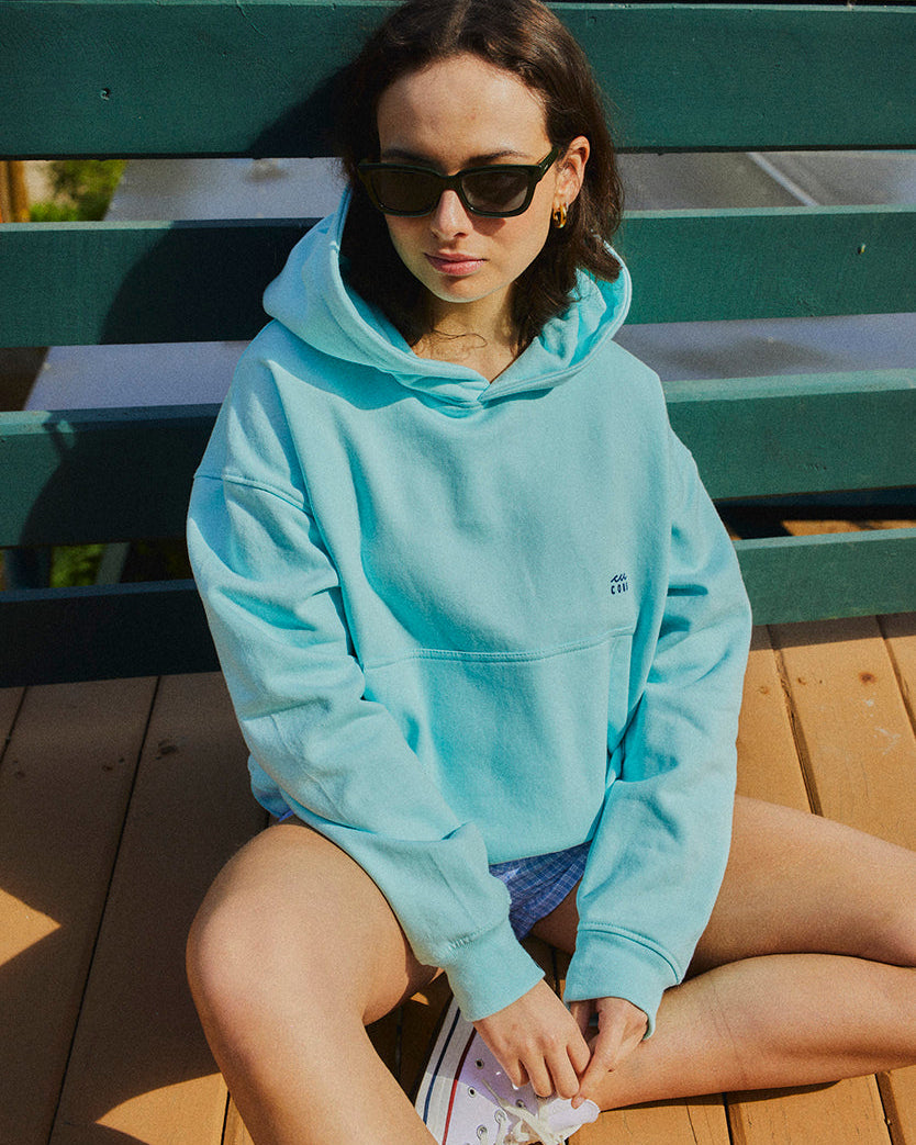 HOODIE FULL MINT BOXY FIT