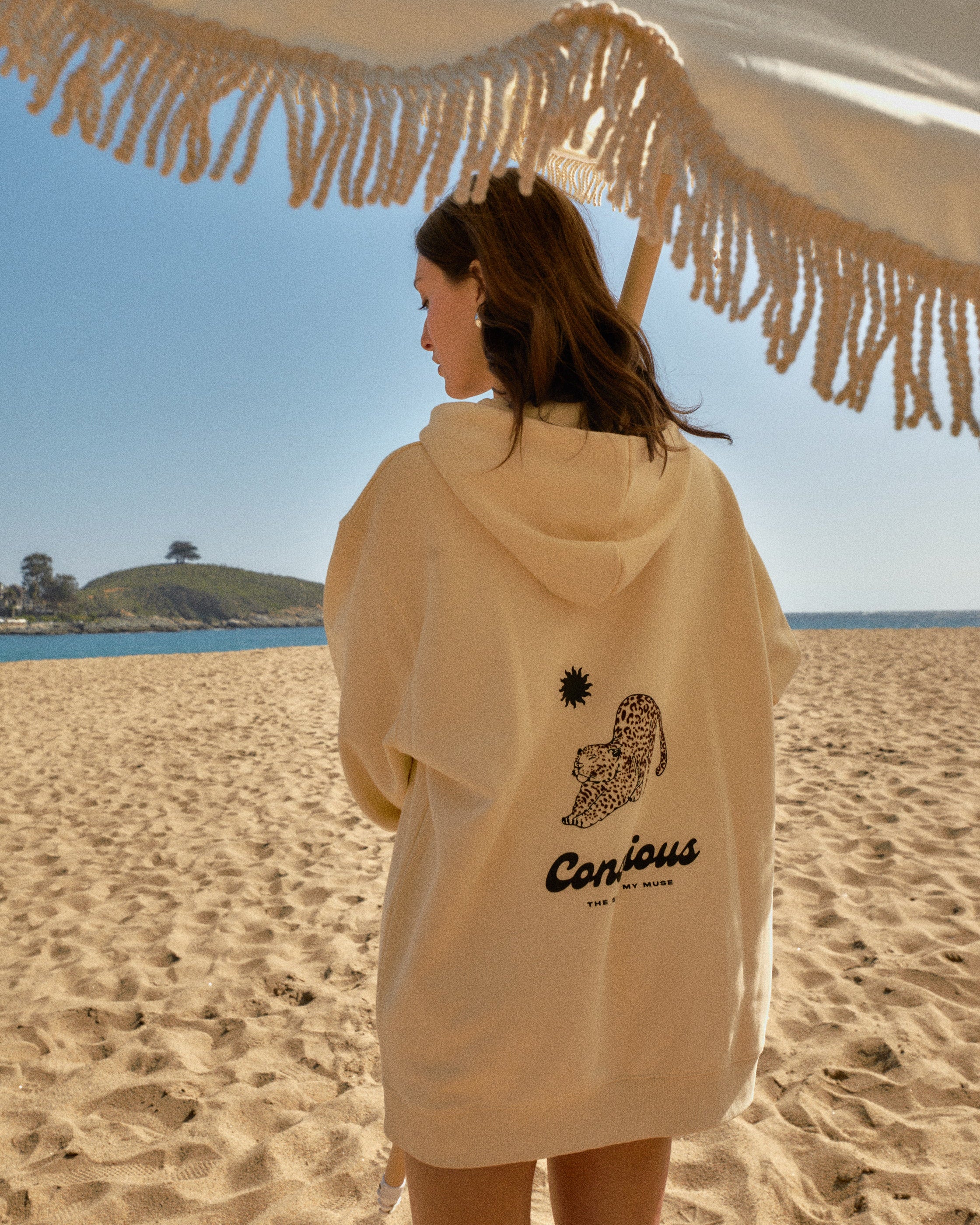 HOODIE MY MUSE SAND