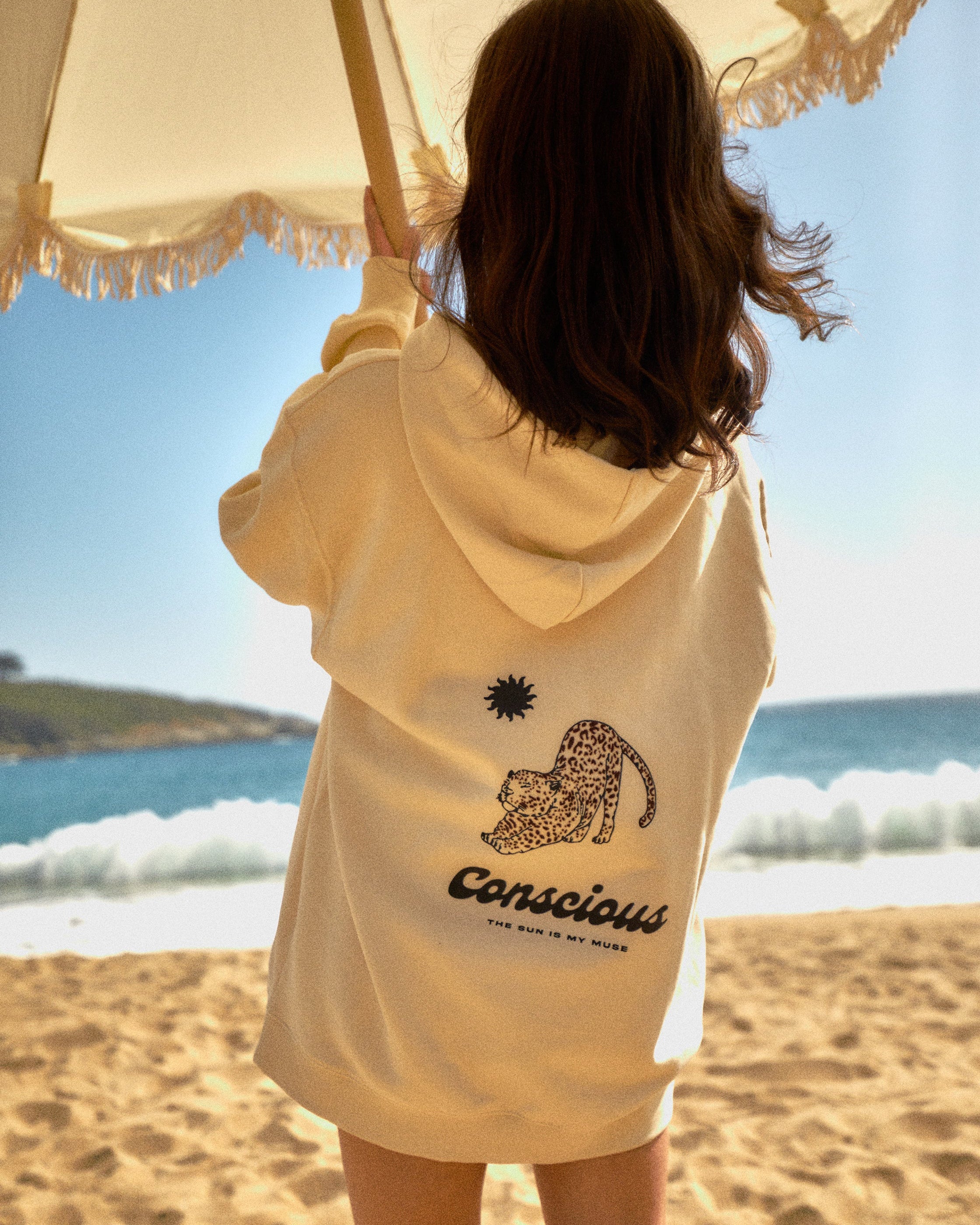 HOODIE MY MUSE SAND