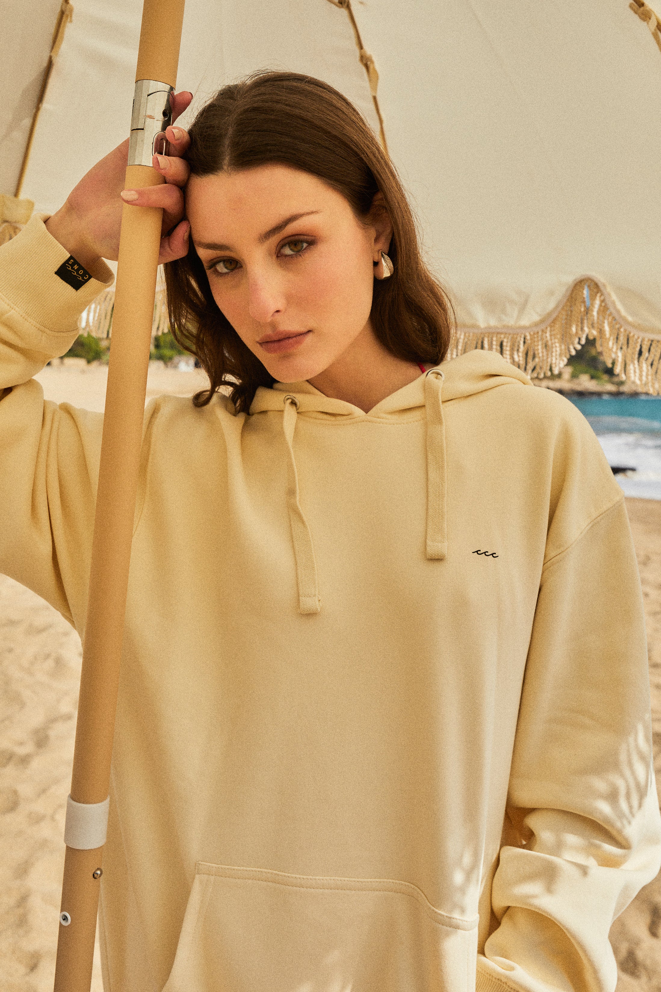 HOODIE MY MUSE SAND
