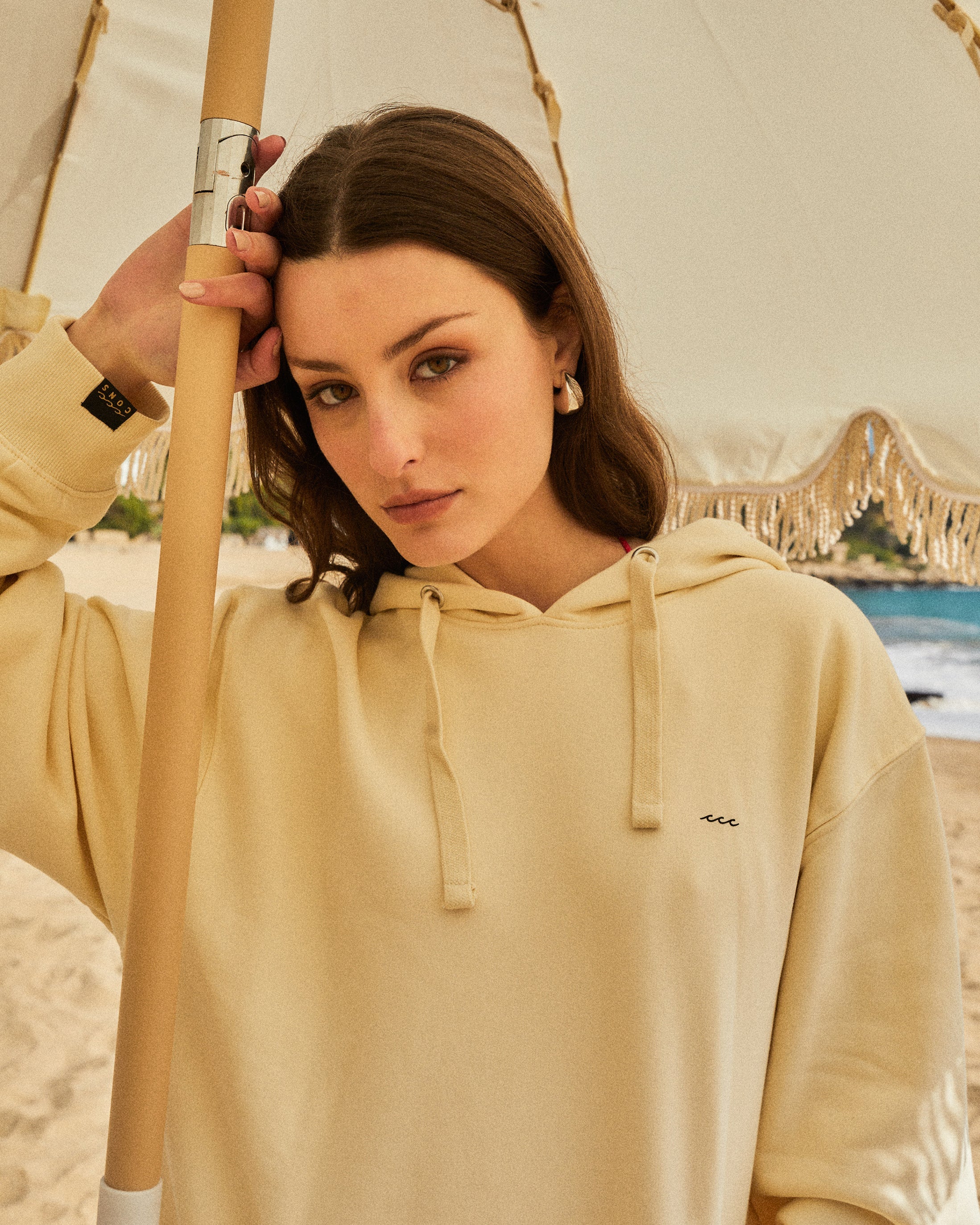 HOODIE MY MUSE SAND