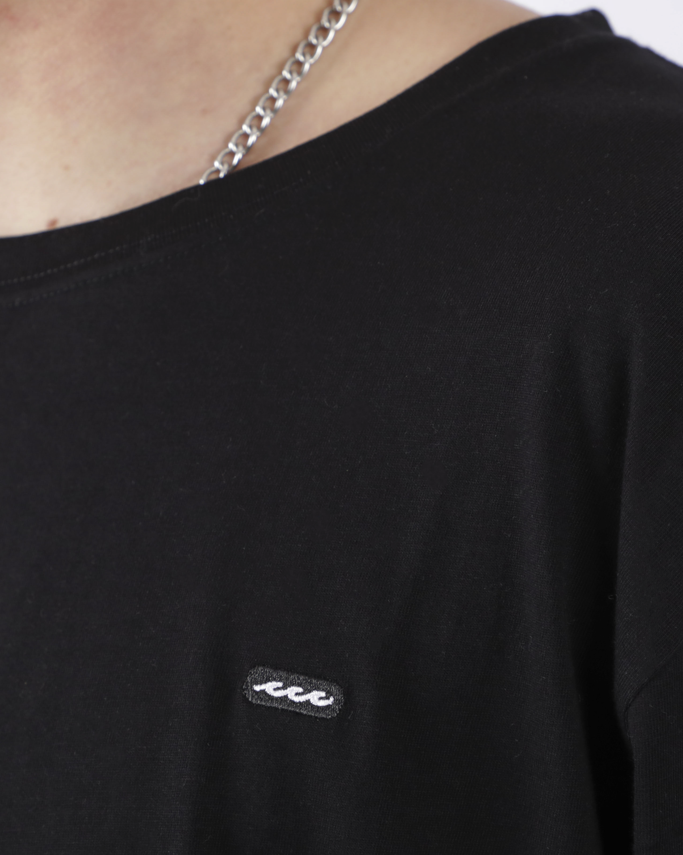 POLERA M/L PATCH BLACK