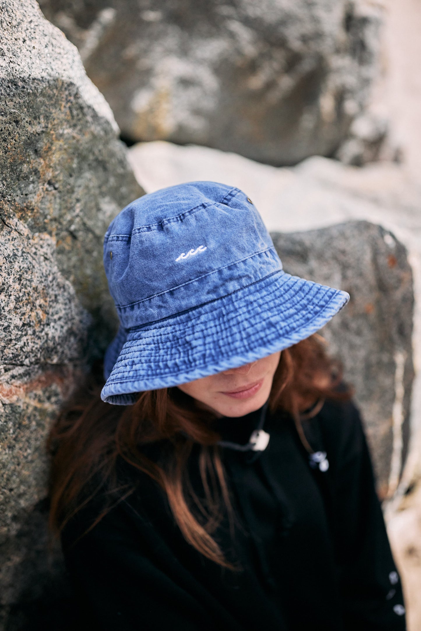FISHING HAT BLUE ♀
