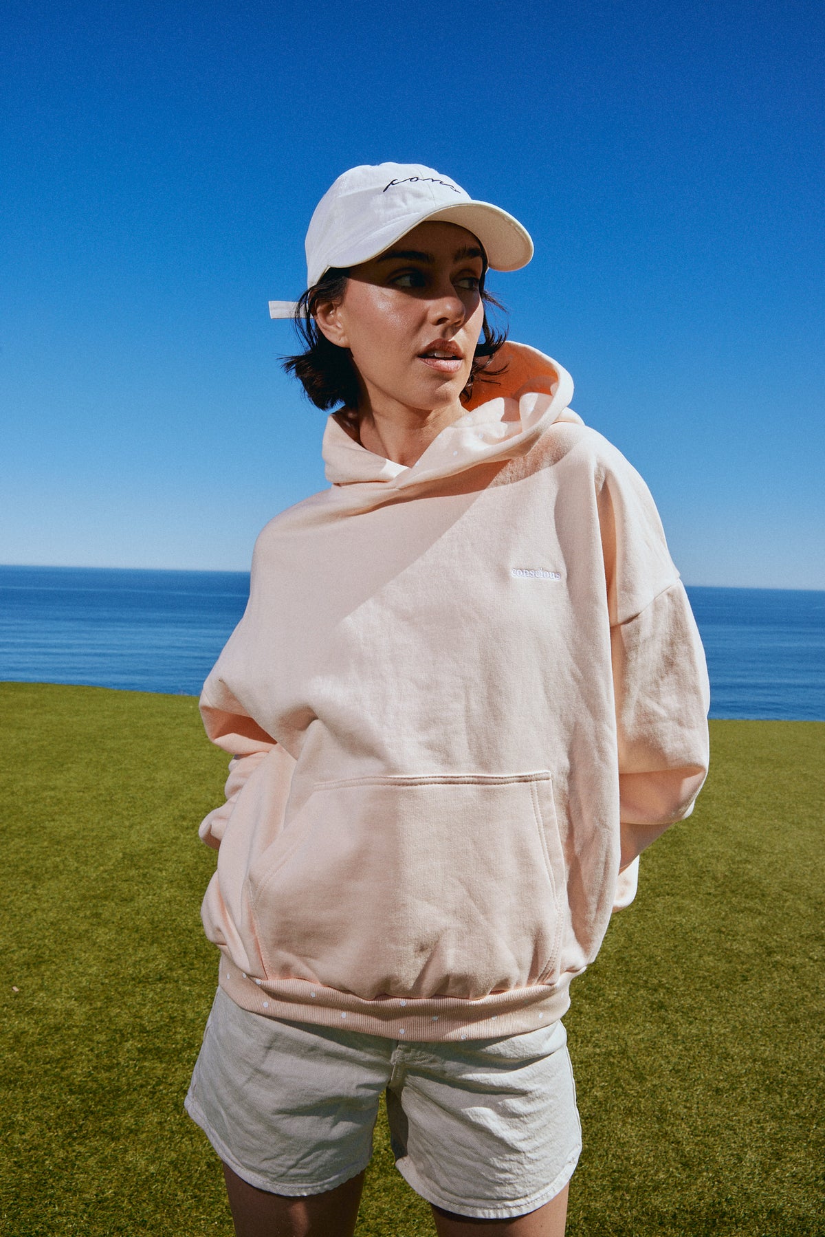 HOODIE PEARL DAMASCUS