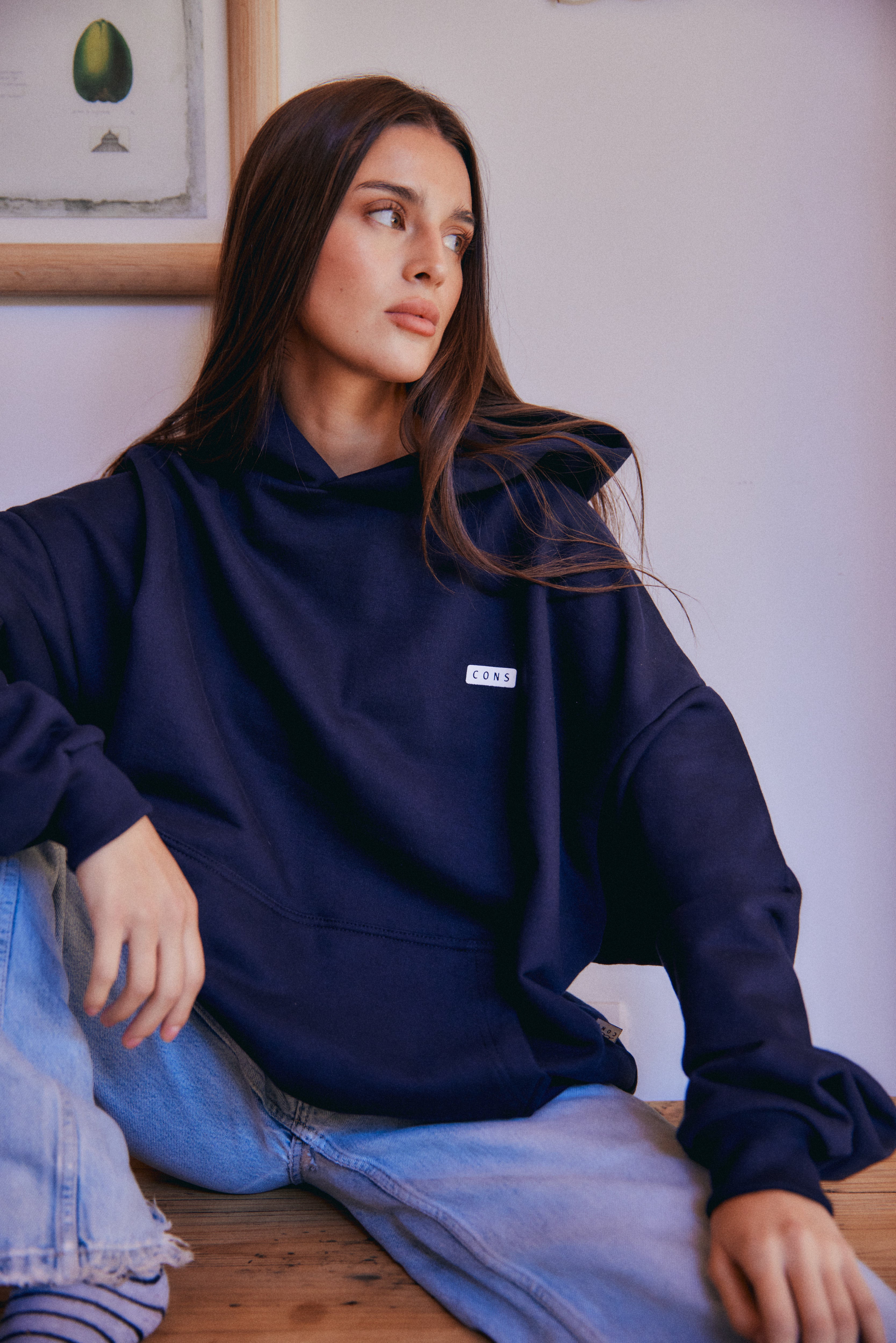HOODIE SOCIETY DARK BLUE