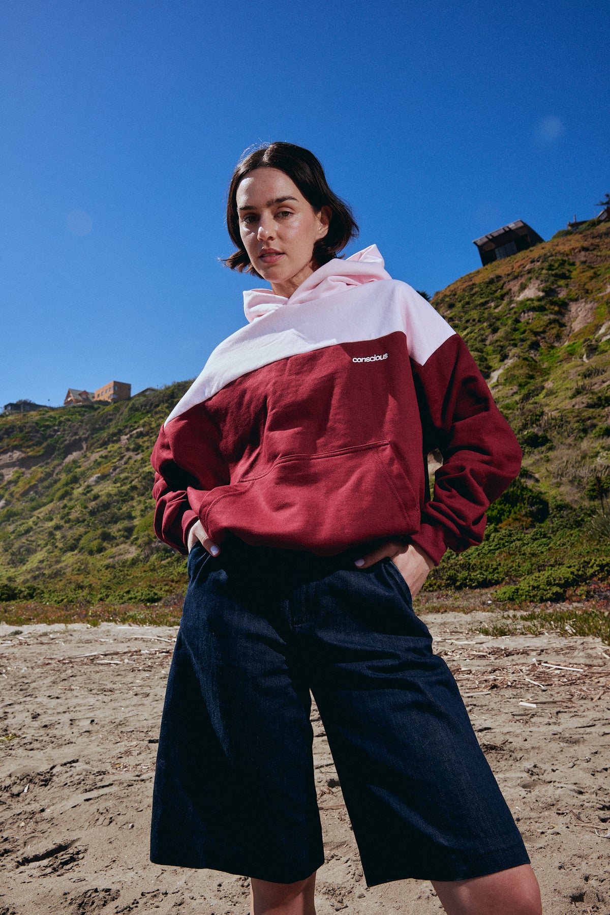 HOODIE LAYER BURGUNDY