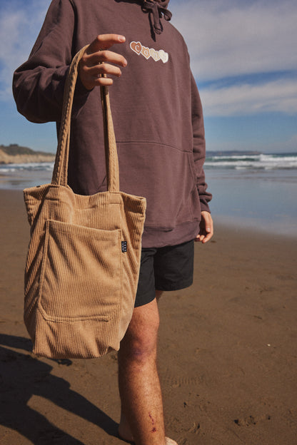 TOTE BAG CORDUROY CAMEL ♂