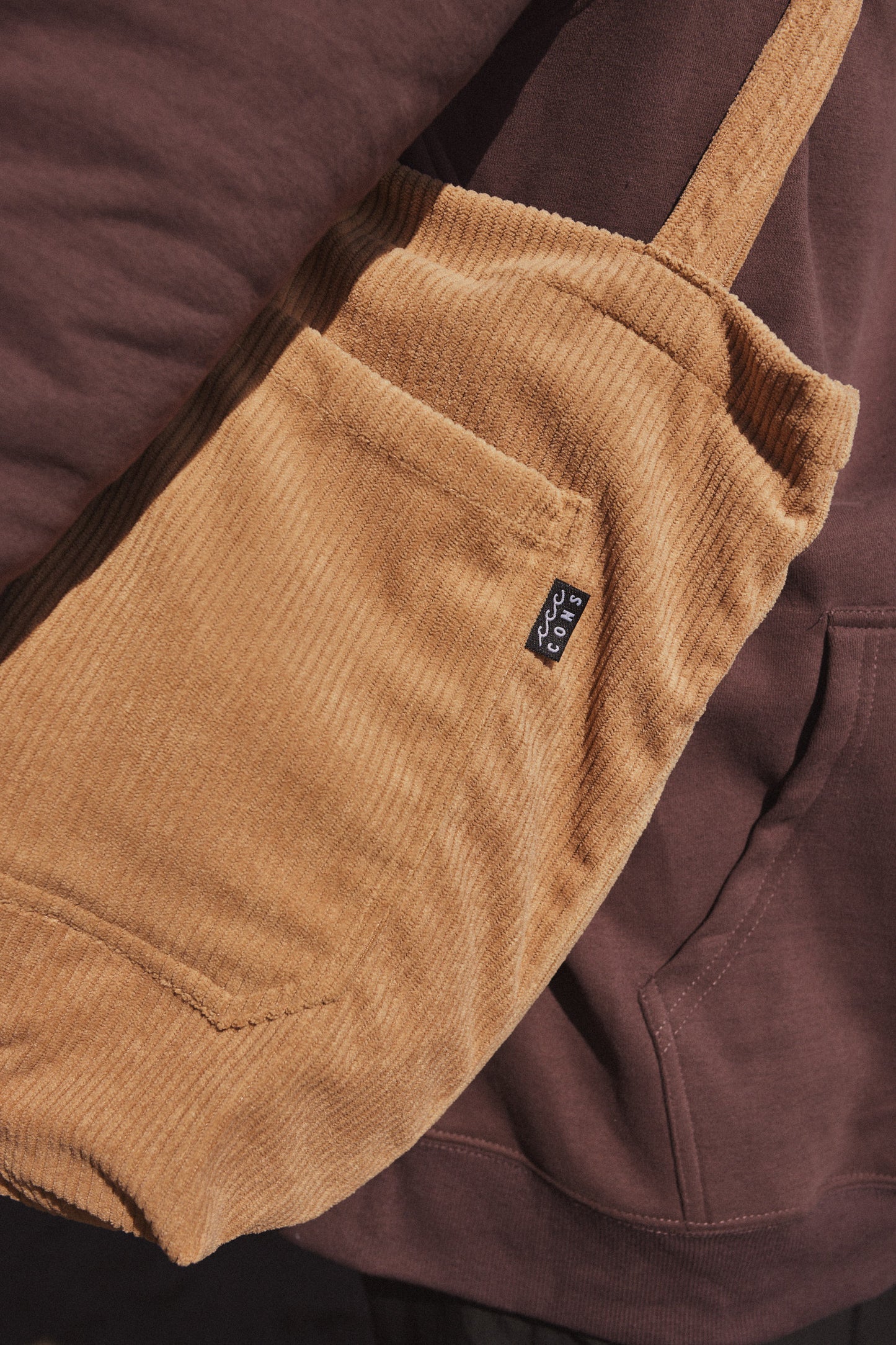 TOTE BAG CORDUROY CAMEL ♂