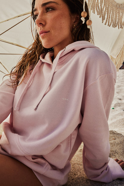 HOODIE ANIMAL PRINT STARS ROSA ♀