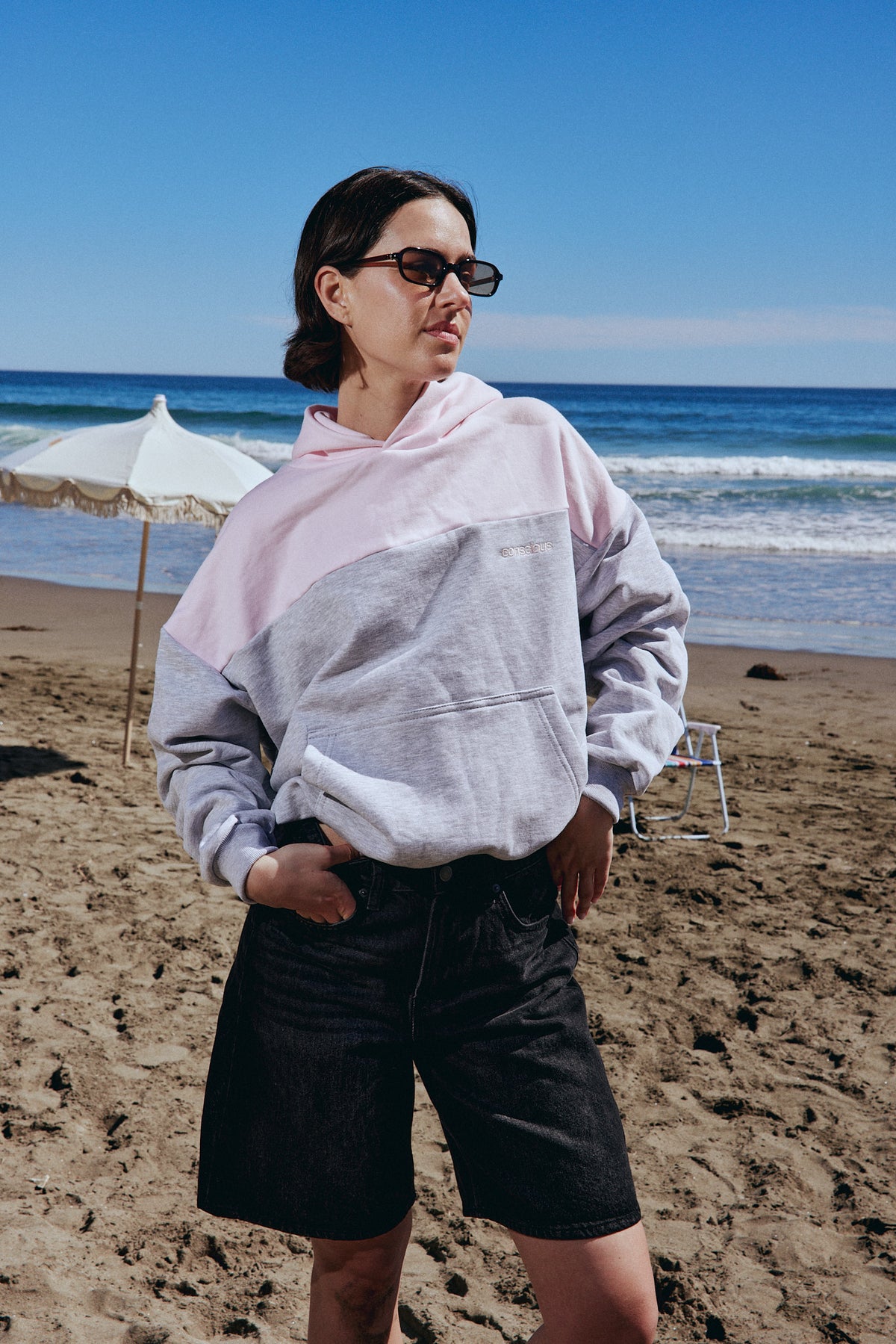 HOODIE LAYER PINK